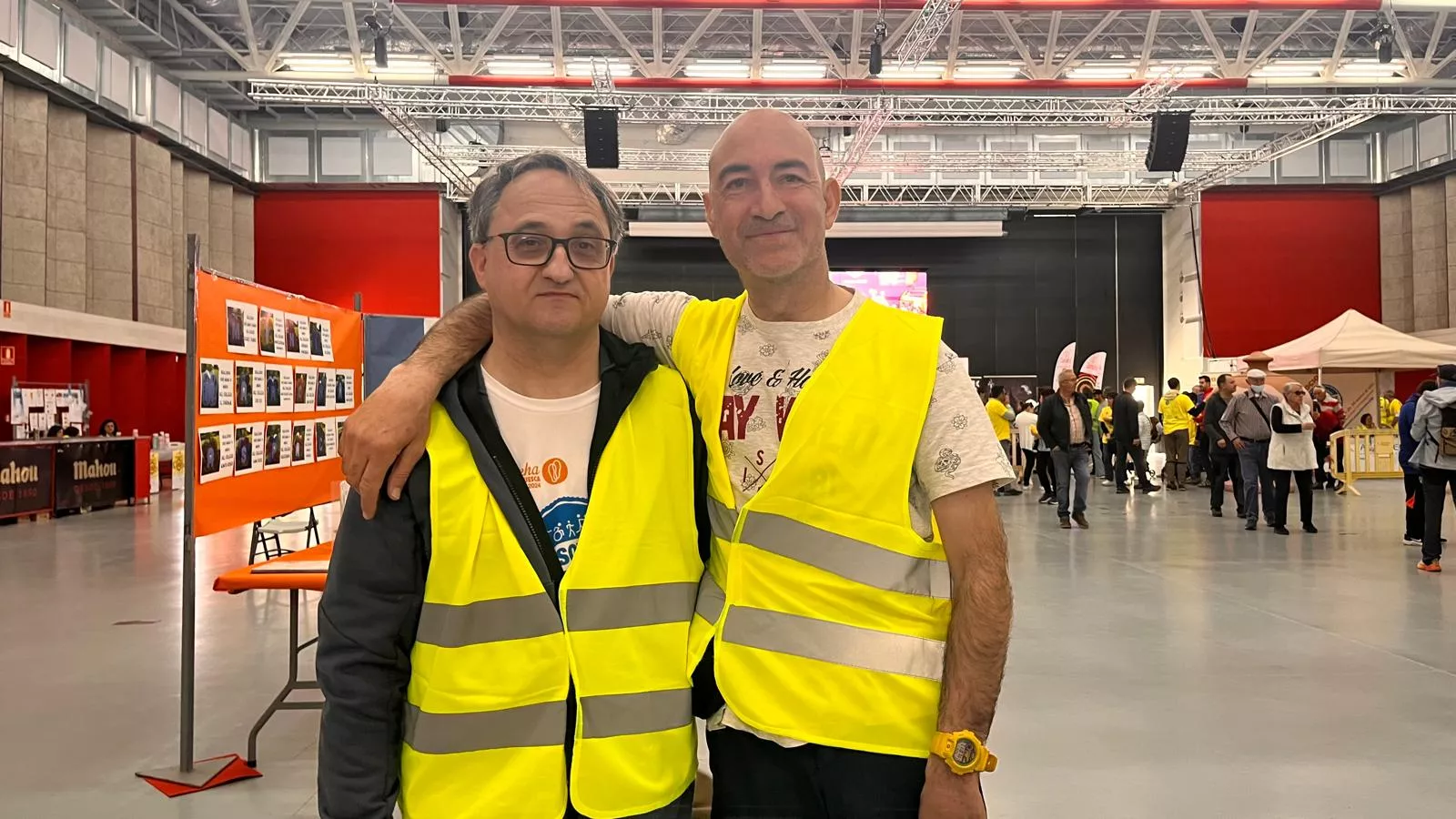 Pre-Marcha Aspace en el Palacio de Congresos de Huesca. Foto Mercedes Manterola