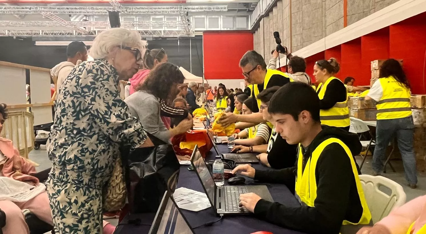 Pre-Marcha Aspace en el Palacio de Congresos de Huesca. Foto Mercedes Manterola