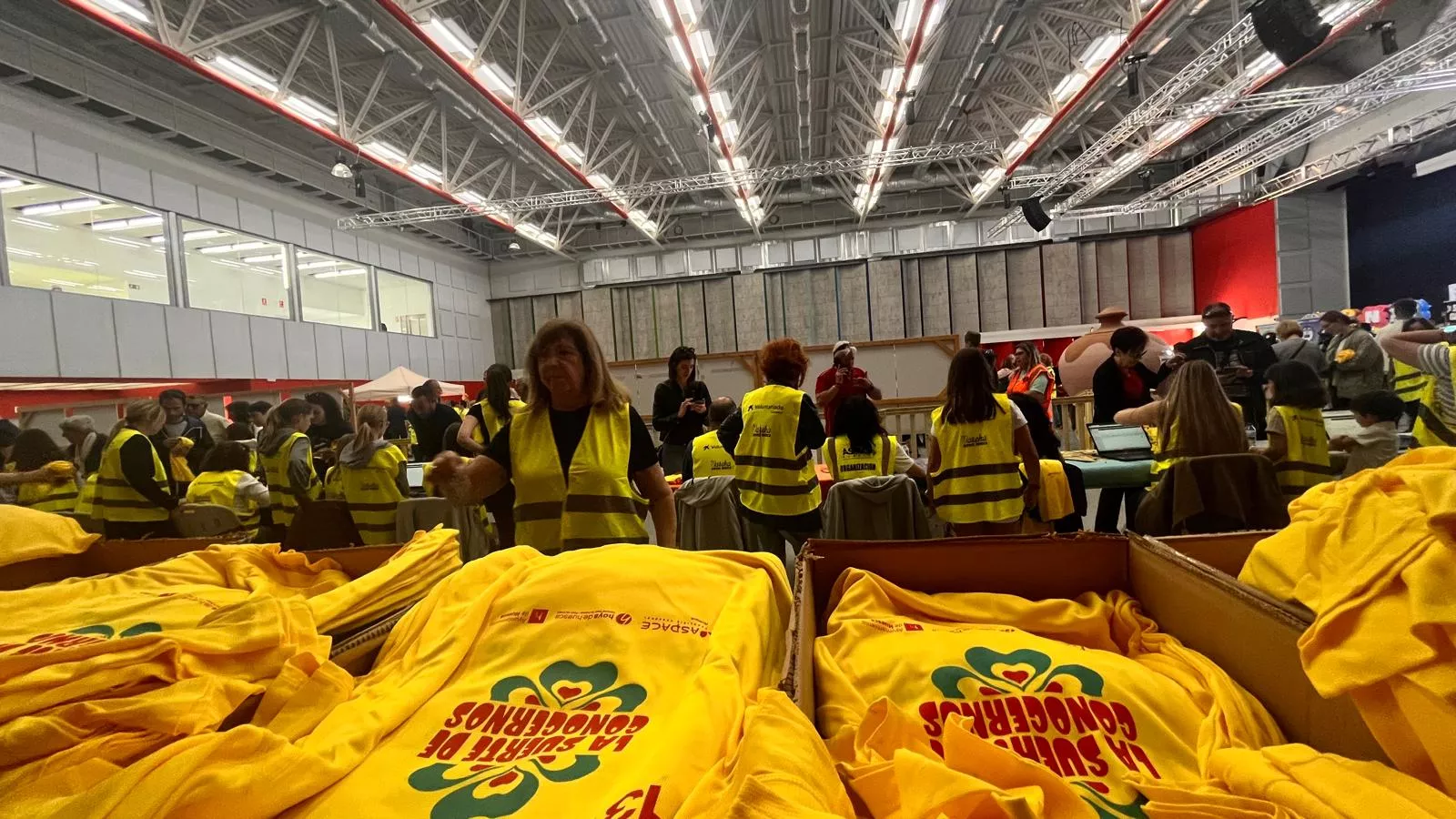 Pre-Marcha Aspace en el Palacio de Congresos de Huesca. Foto Mercedes Manterola