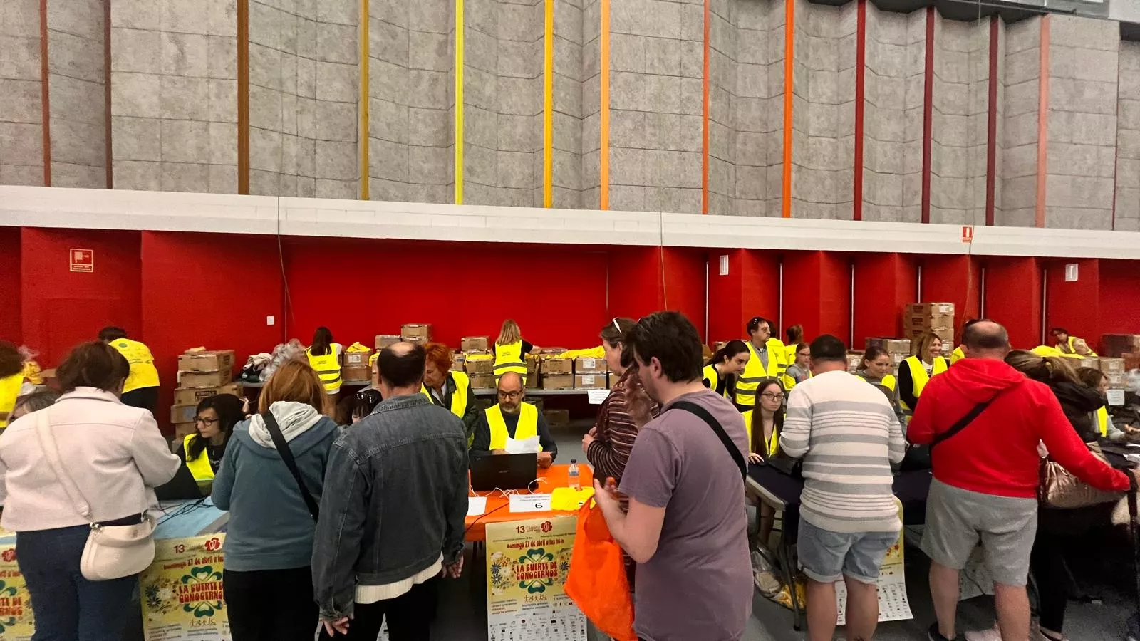 Pre-Marcha Aspace en el Palacio de Congresos de Huesca. Foto Mercedes Manterola