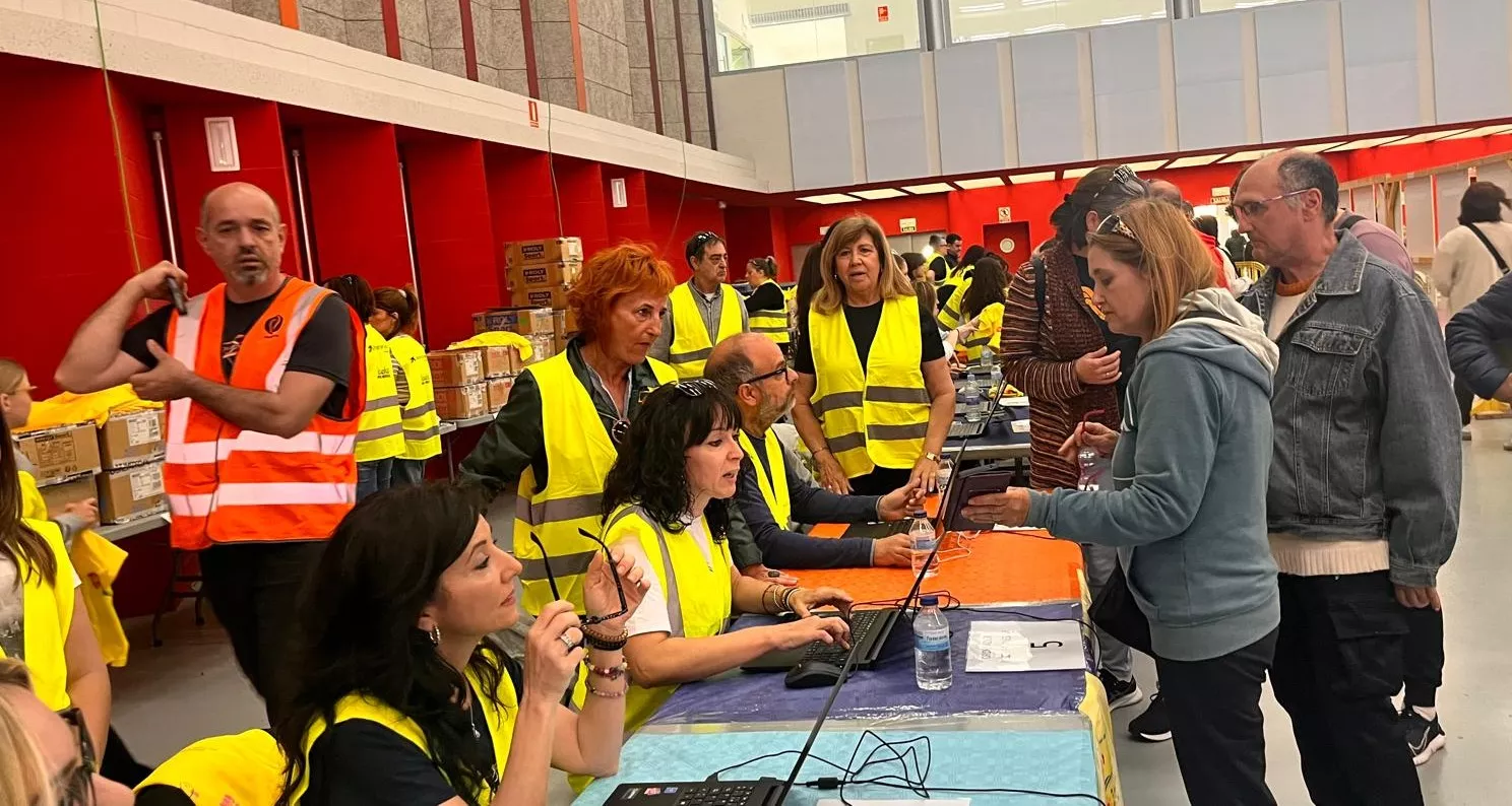 Pre-Marcha Aspace en el Palacio de Congresos de Huesca. Foto Mercedes Manterola