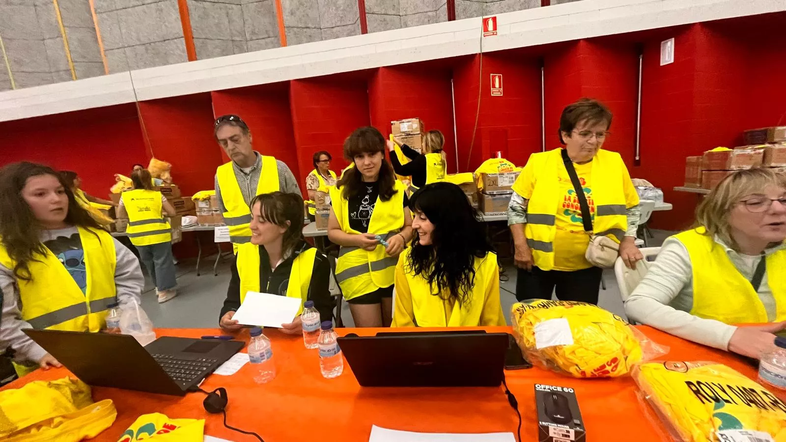 Pre-Marcha Aspace en el Palacio de Congresos de Huesca. Foto Mercedes Manterola