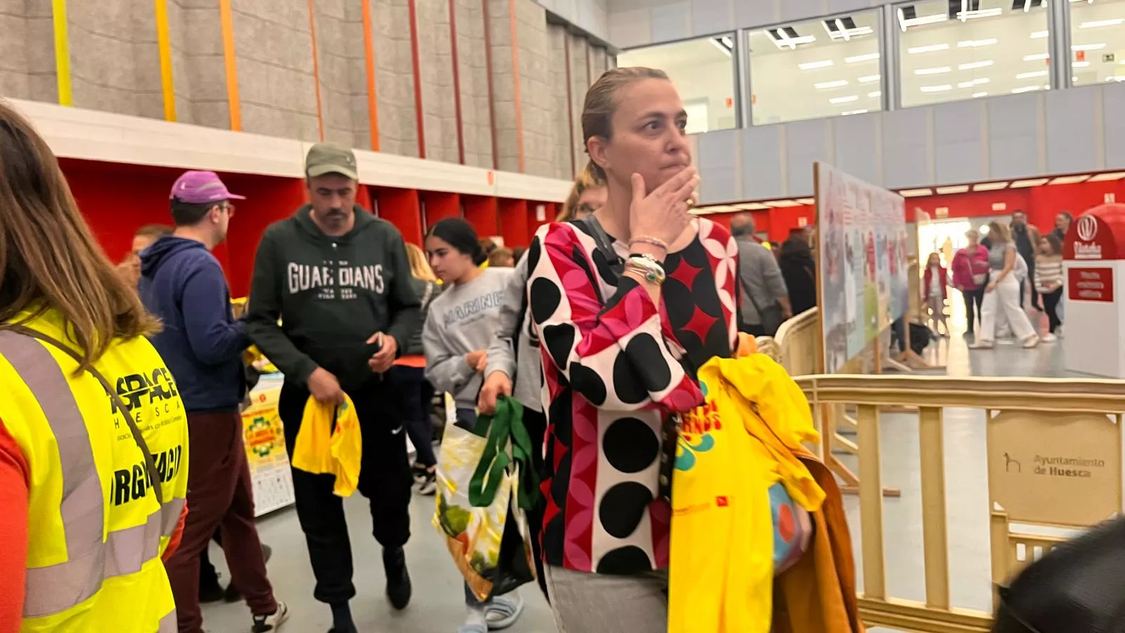 Pre-Marcha Aspace en el Palacio de Congresos de Huesca. Foto Mercedes Manterola