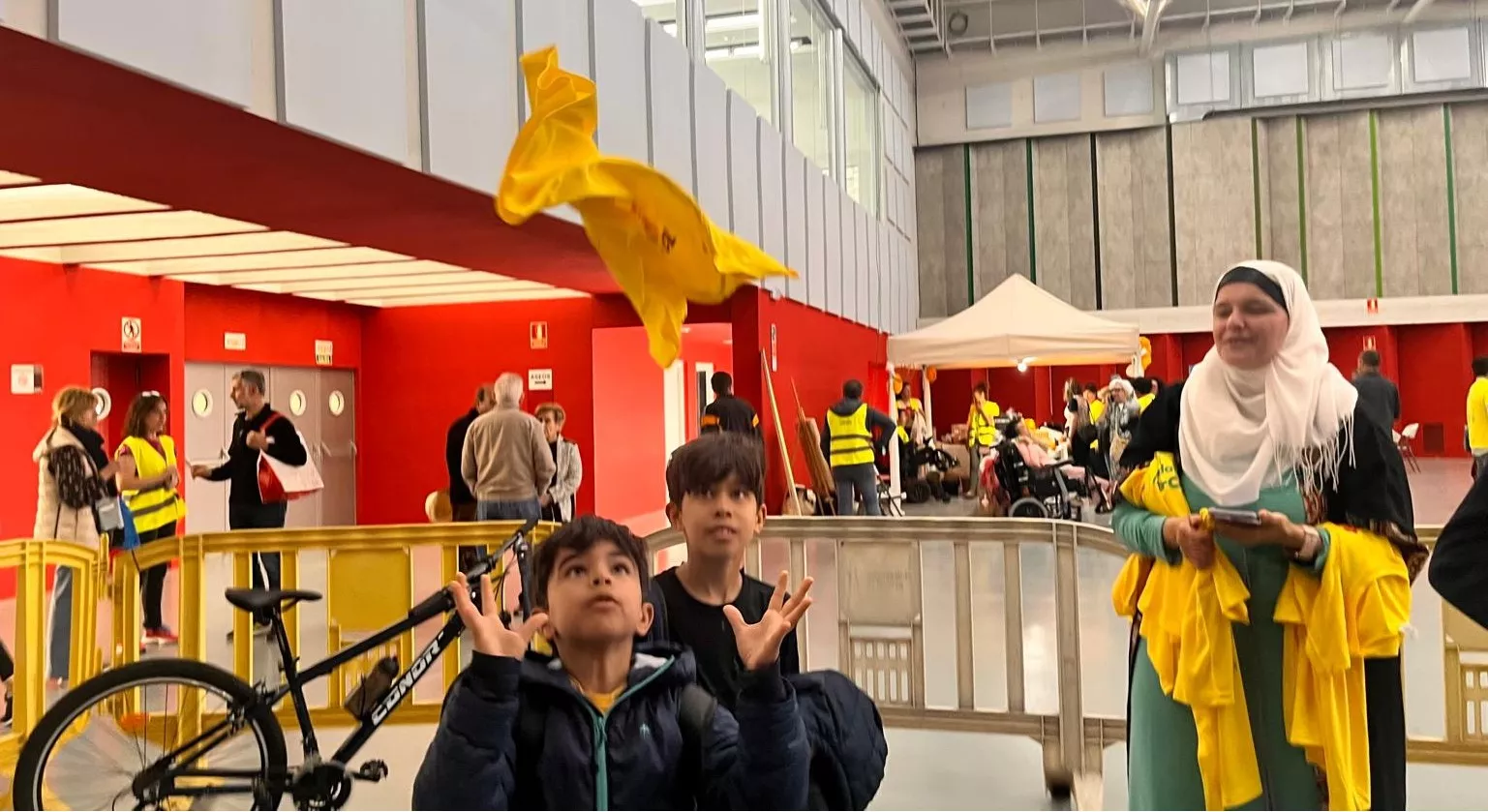 Pre-Marcha Aspace en el Palacio de Congresos de Huesca. Foto Mercedes Manterola