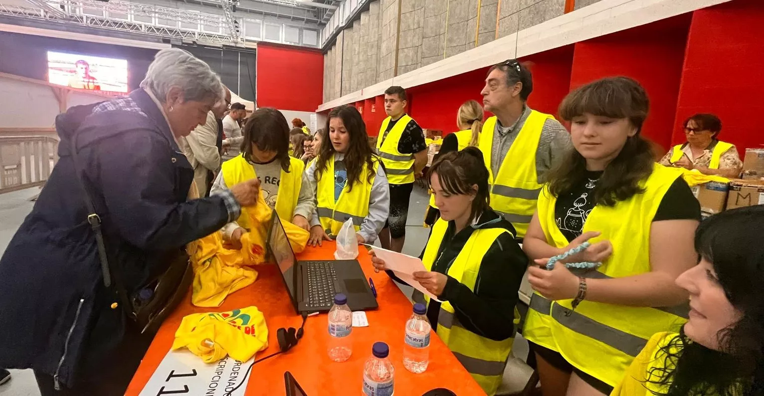 Pre-Marcha Aspace en el Palacio de Congresos de Huesca. Foto Mercedes Manterola