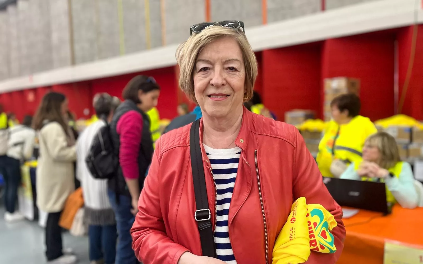 Pre-Marcha Aspace en el Palacio de Congresos de Huesca. Foto Mercedes Manterola