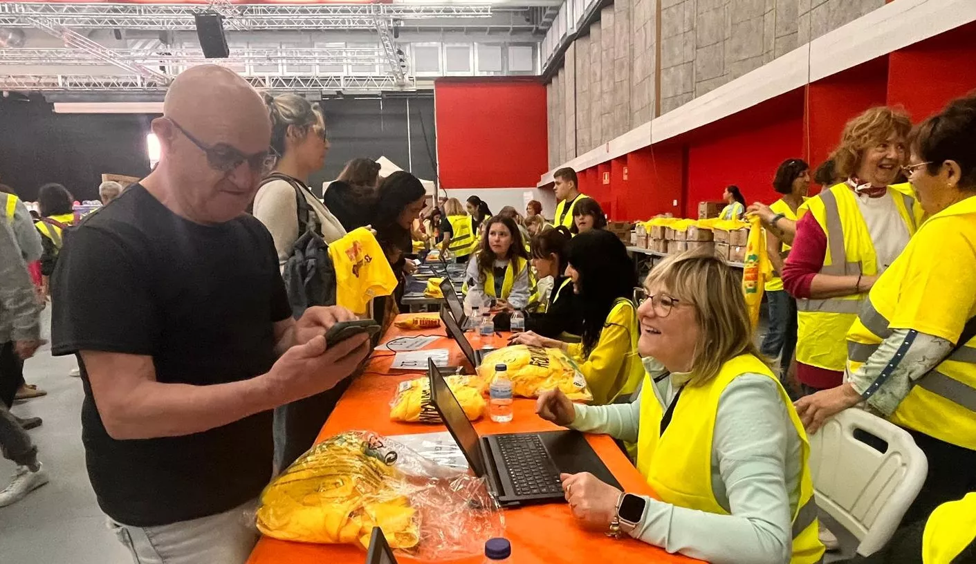 Pre-Marcha Aspace en el Palacio de Congresos de Huesca. Foto Mercedes Manterola