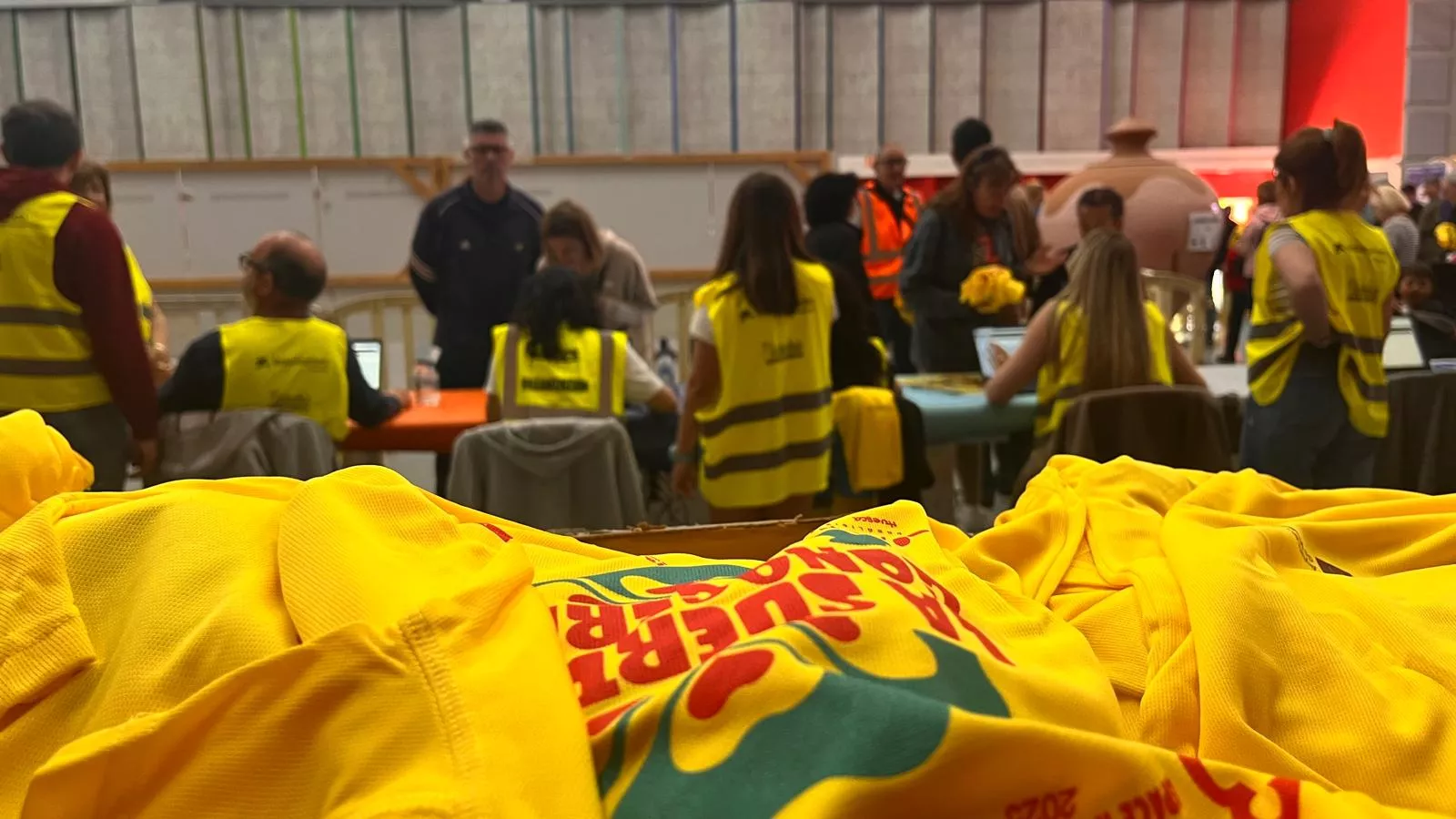 Pre-Marcha Aspace en el Palacio de Congresos de Huesca. Foto Mercedes Manterola