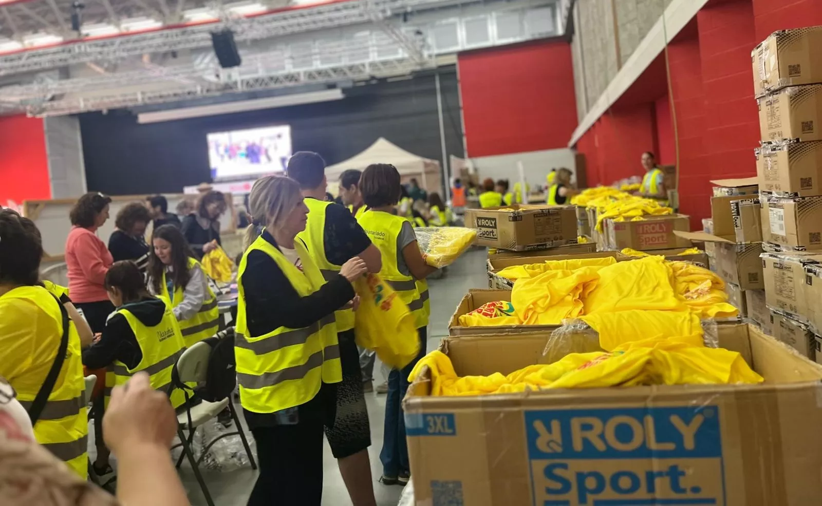Pre-Marcha Aspace en el Palacio de Congresos de Huesca. Foto Mercedes Manterola