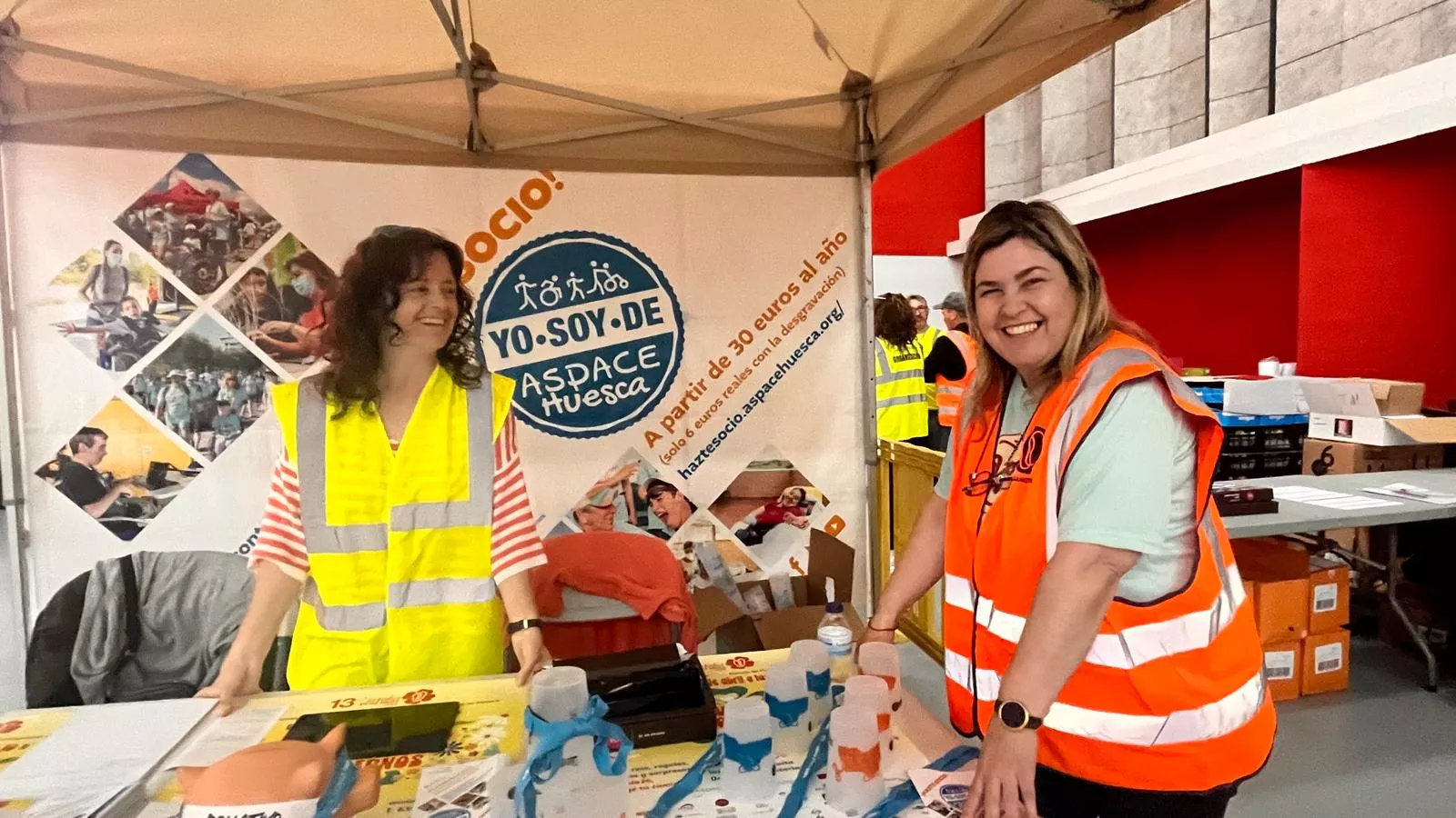 Pre-Marcha Aspace en el Palacio de Congresos de Huesca. Foto Mercedes Manterola