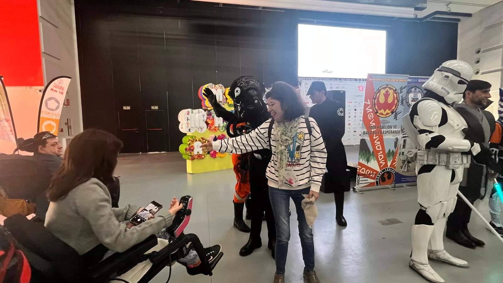 Pre-Marcha Aspace en el Palacio de Congresos de Huesca. Foto Mercedes Manterola