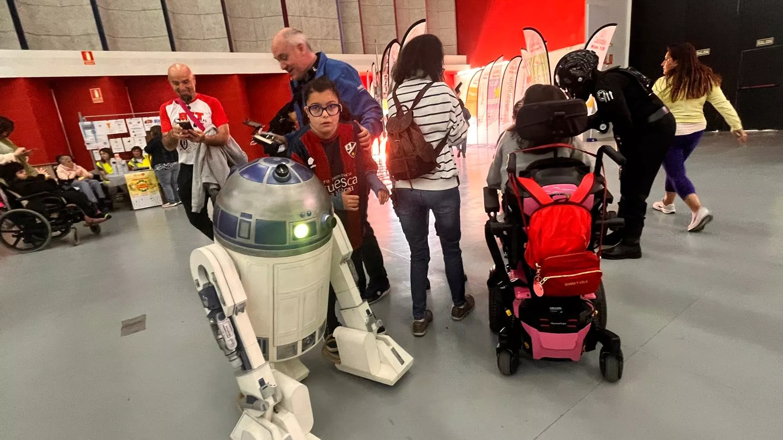 Pre-Marcha Aspace en el Palacio de Congresos de Huesca. Foto Mercedes Manterola