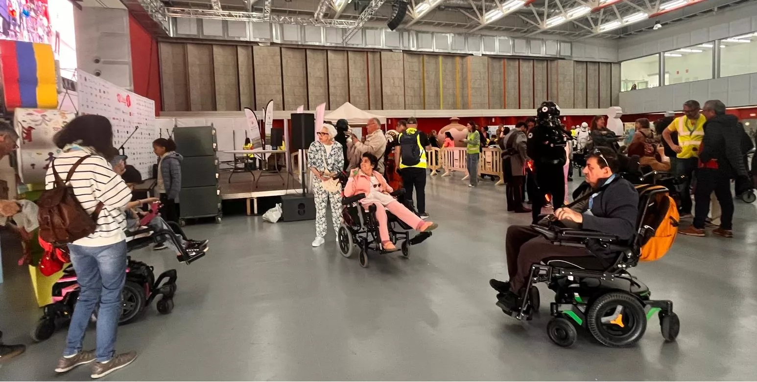 Pre-Marcha Aspace en el Palacio de Congresos de Huesca. Foto Mercedes Manterola