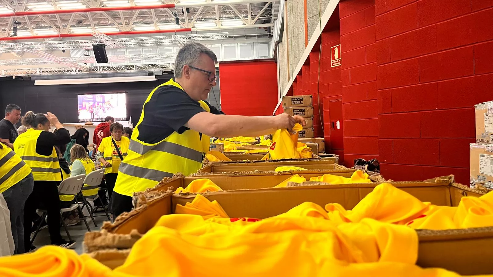 Pre-Marcha Aspace en el Palacio de Congresos de Huesca. Foto Mercedes Manterola