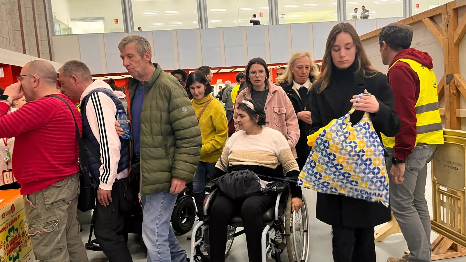 Pre-Marcha Aspace en el Palacio de Congresos de Huesca. Foto Mercedes Manterola