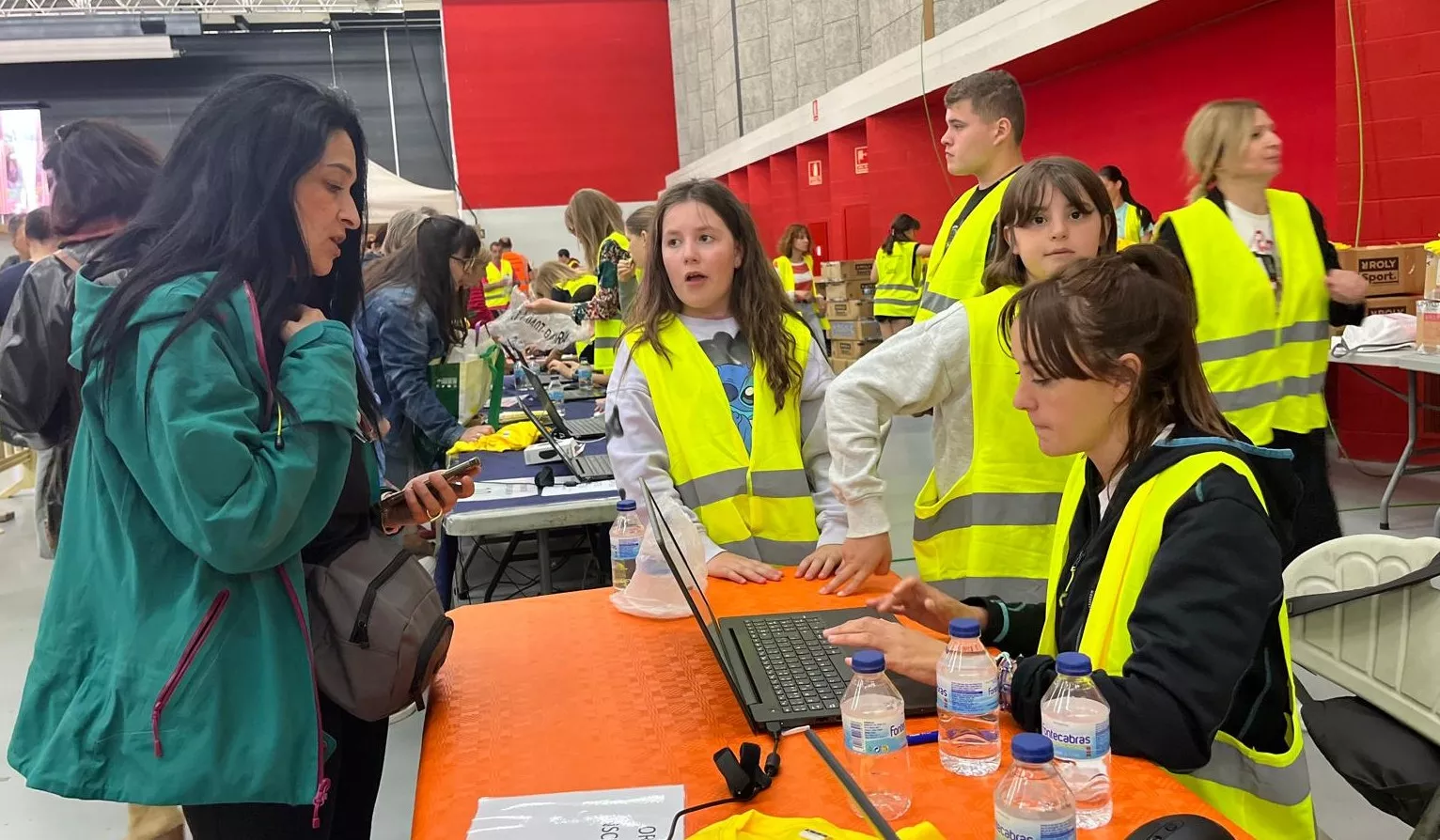 Pre-Marcha Aspace en el Palacio de Congresos de Huesca. Foto Mercedes Manterola