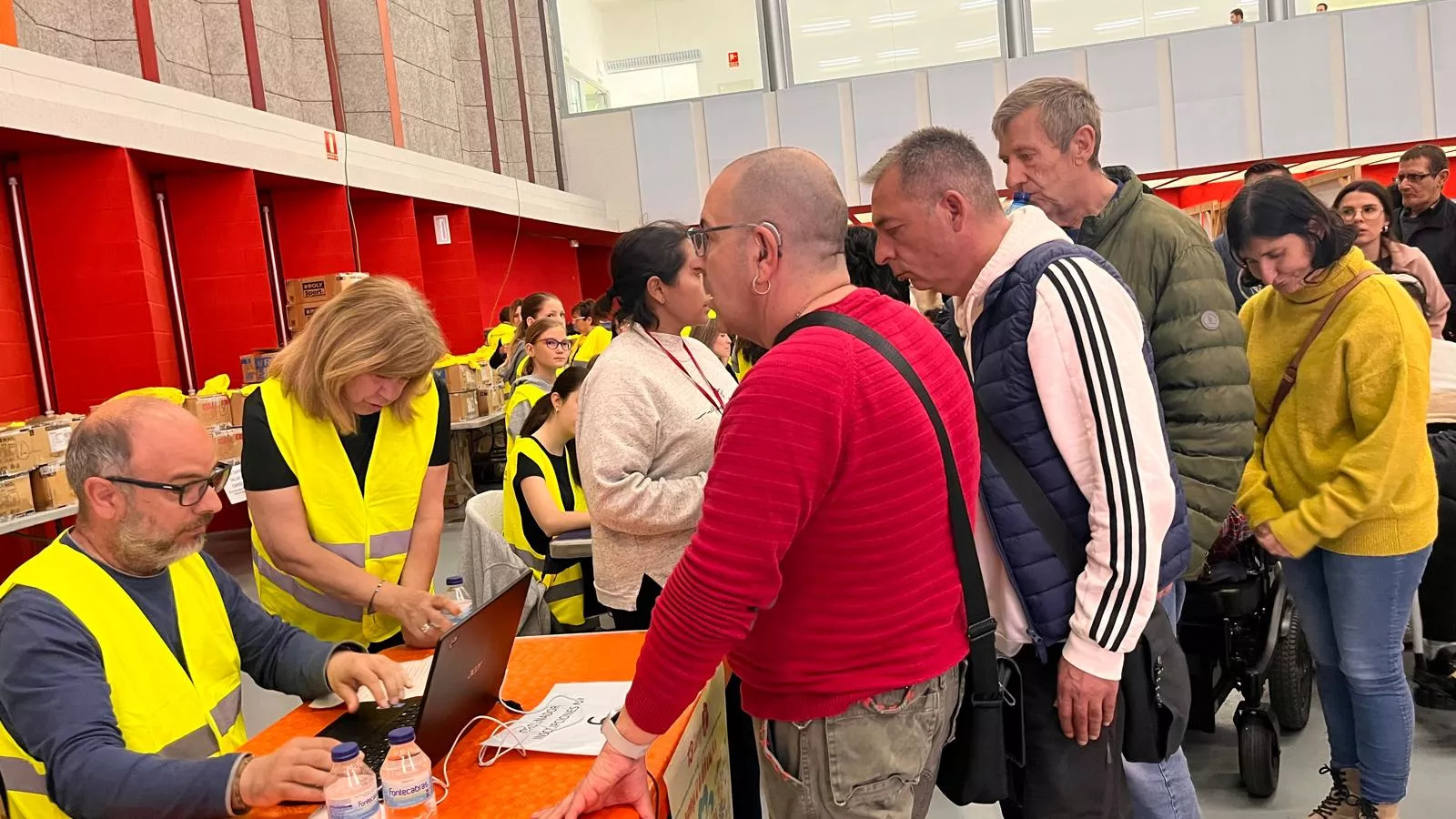 Pre-Marcha Aspace en el Palacio de Congresos de Huesca. Foto Mercedes Manterola