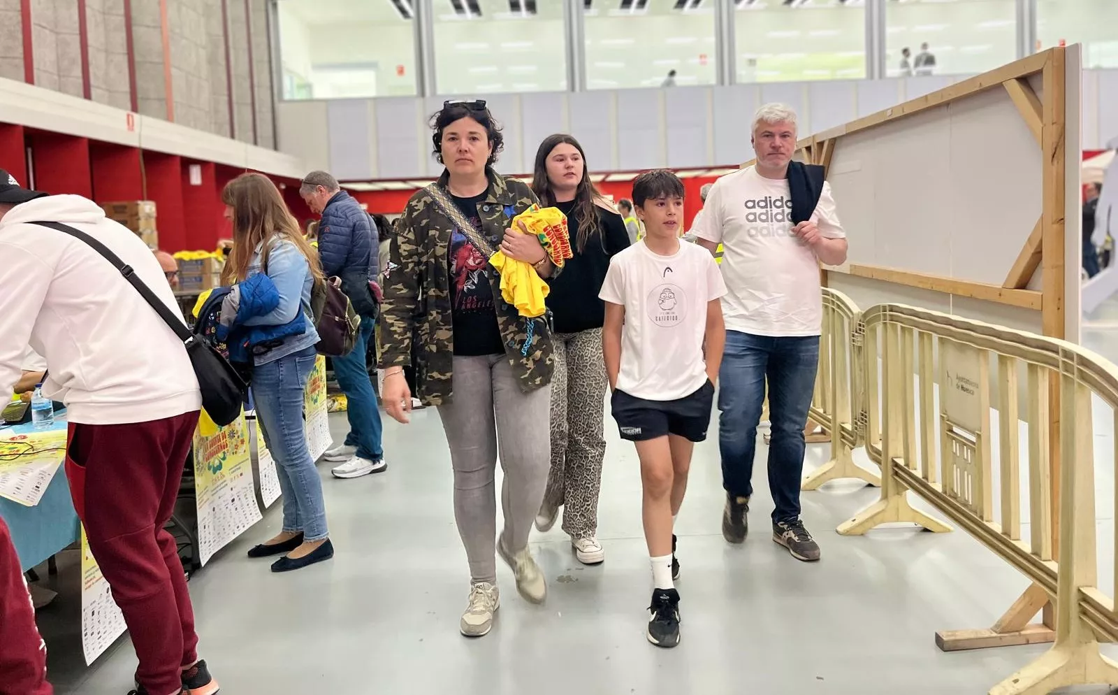 Pre-Marcha Aspace en el Palacio de Congresos de Huesca. Foto Mercedes Manterola