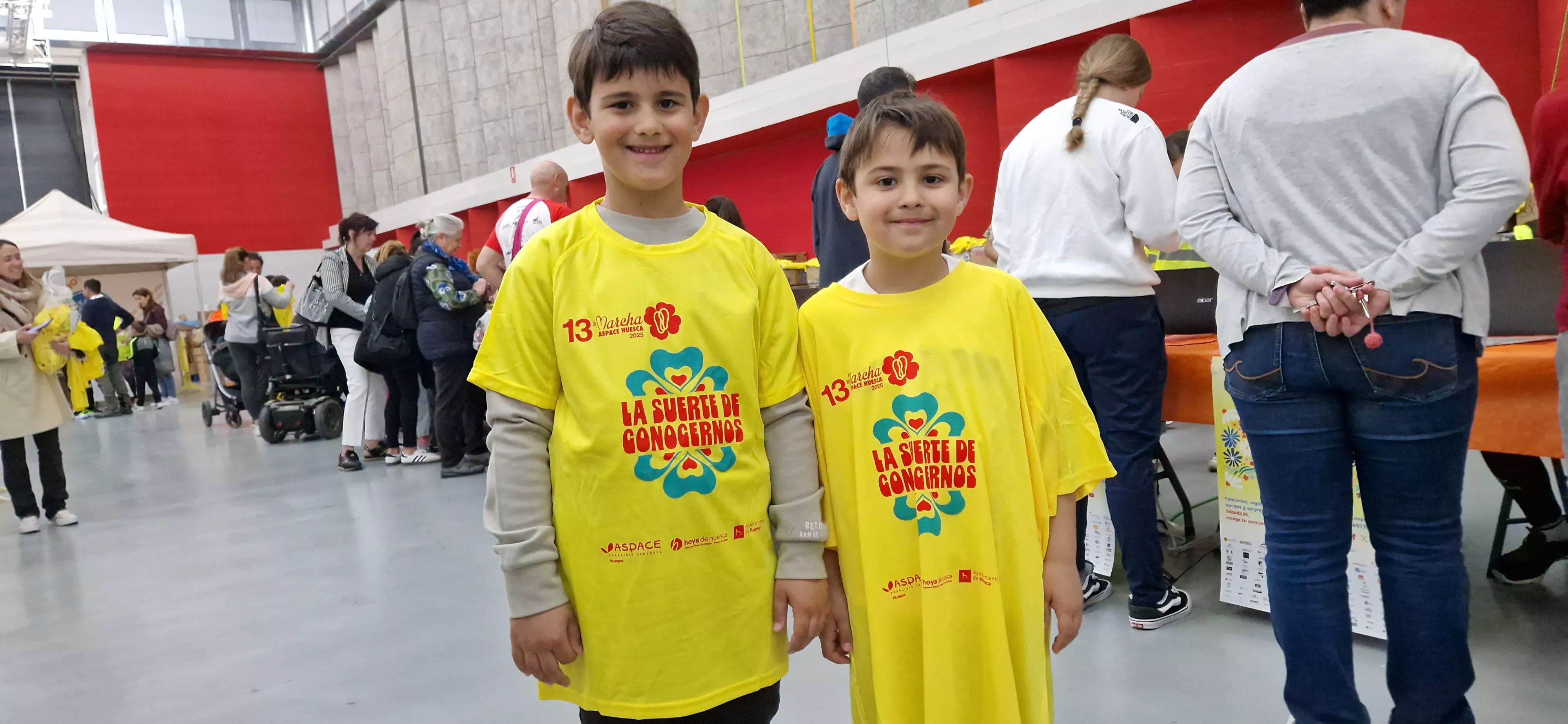 Pre-Marcha Aspace en el Palacio de Congresos de Huesca. Foto Myriam Martínez