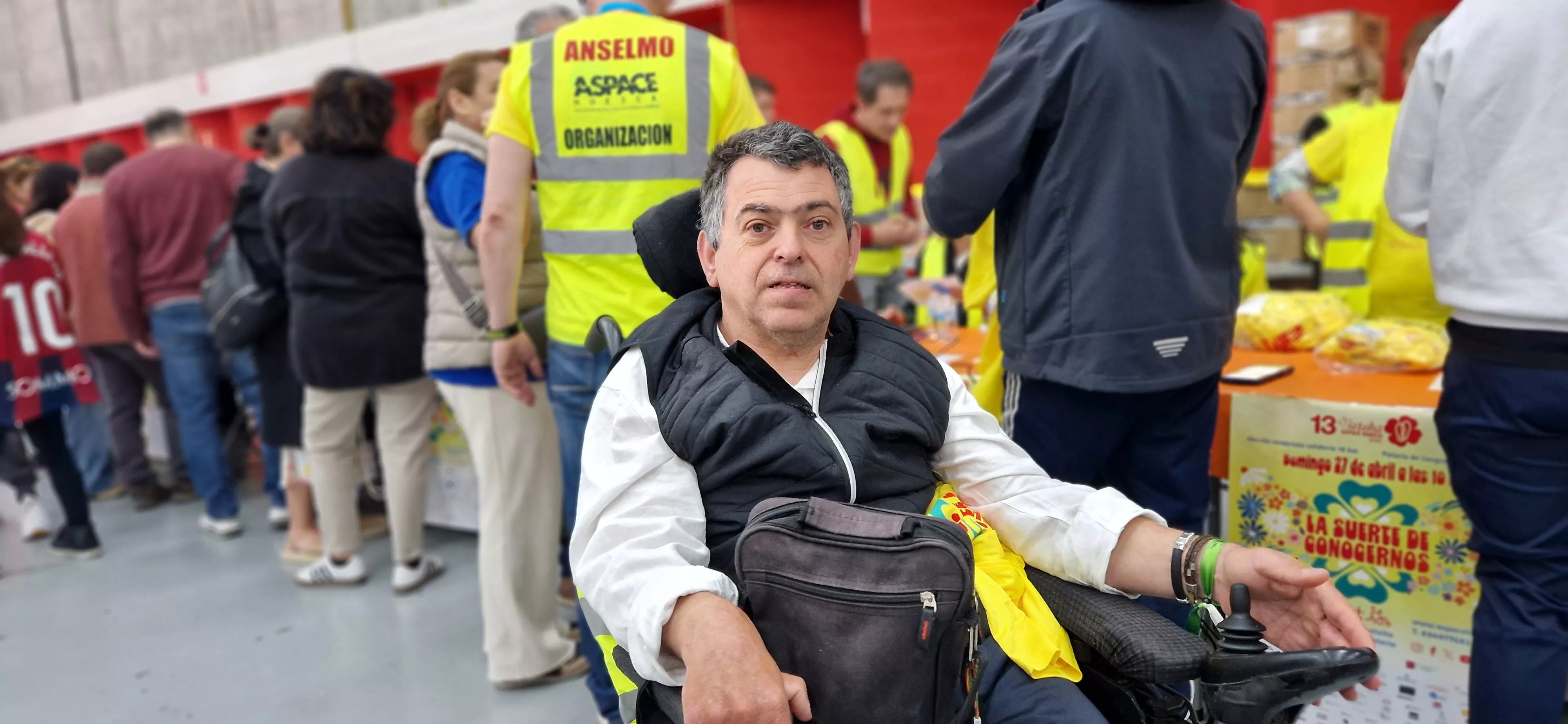 Pre-Marcha Aspace en el Palacio de Congresos de Huesca. Foto Myriam Martínez