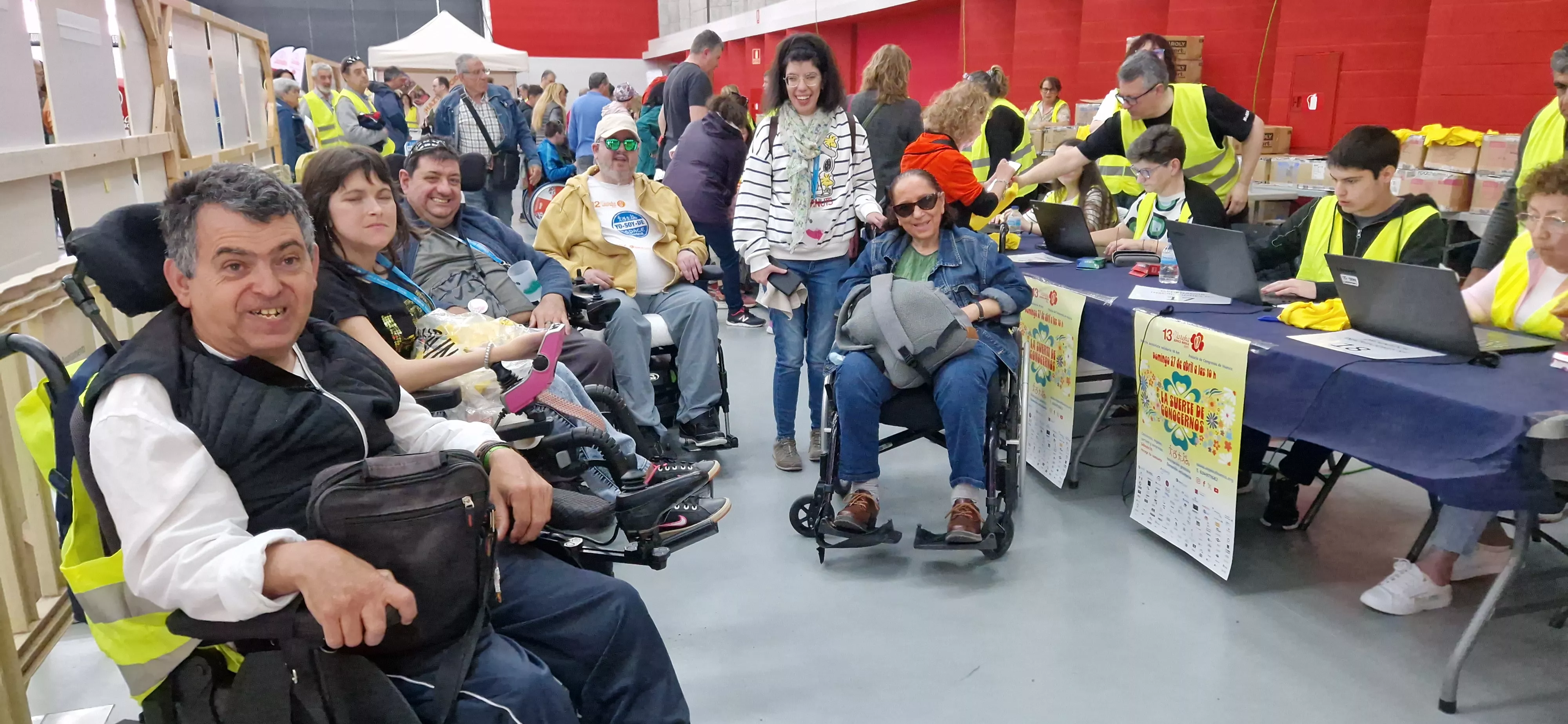 Pre-Marcha Aspace en el Palacio de Congresos de Huesca. Foto Myriam Martínez