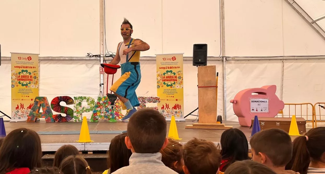 Román La Raspa en la Pre-Marcha Aspace. Foto Mercedes Manterola