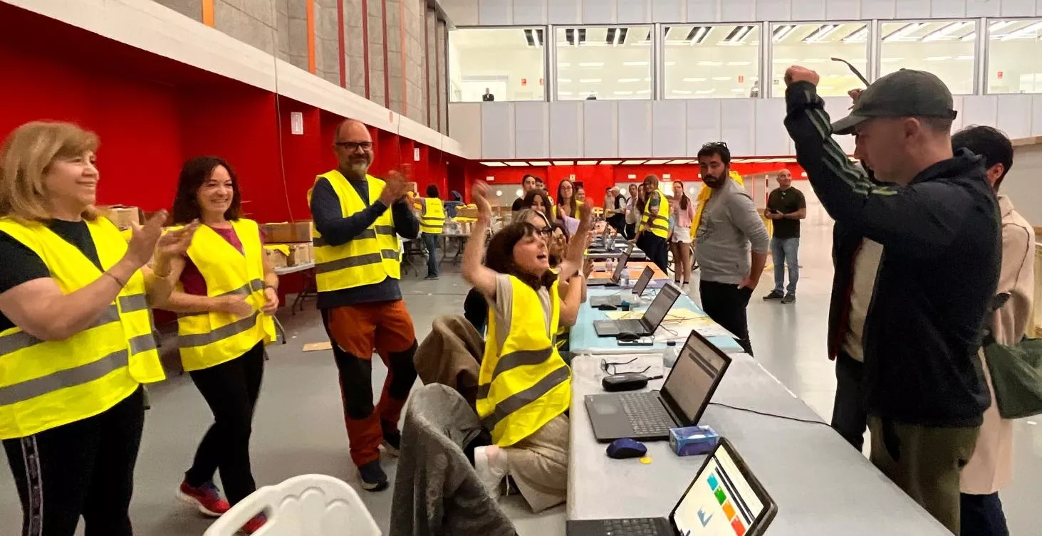 Valentina el número mágico: ¡10.000 inscritos en la Marcha Aspace! Foto Mercedes Manterola Valentina el número mágico: ¡10.000 inscritos en la Marcha Aspace! Foto Mercedes Manterola
