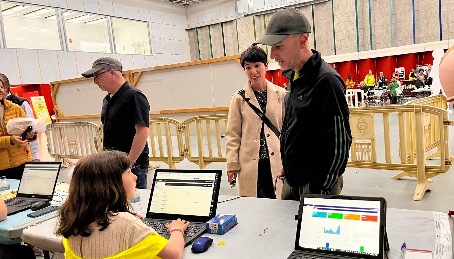 Celebración de los 10.000 inscritos en la Marcha Aspace. Foto Mercedes Manterola
