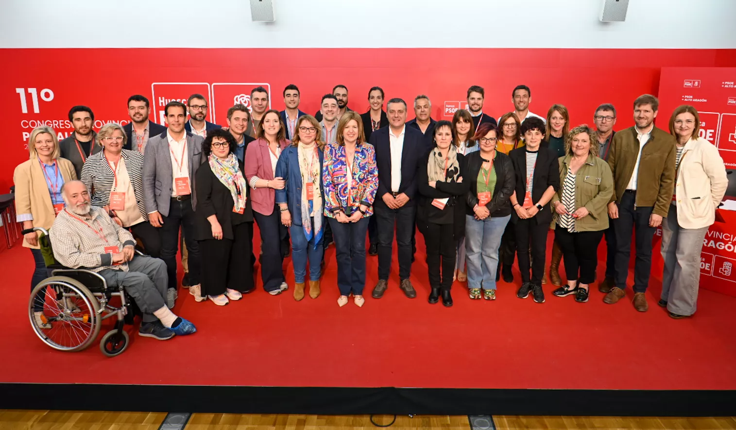 Nueva ejecutiva provincial del PSOE Alto Aragón