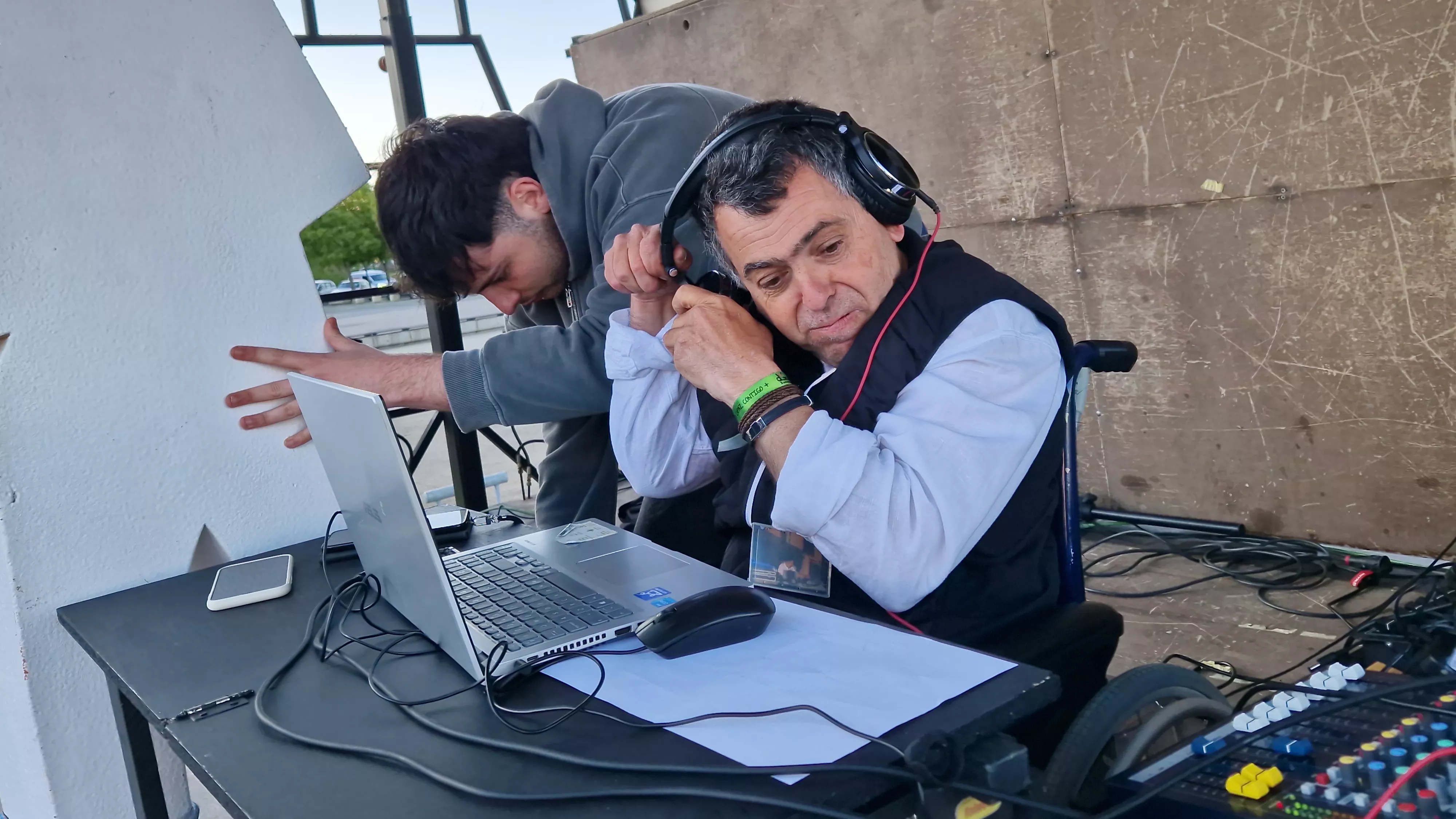 Pre-Marcha Aspace en el Palacio de Congresos de Huesca. Foto Myriam Martínez