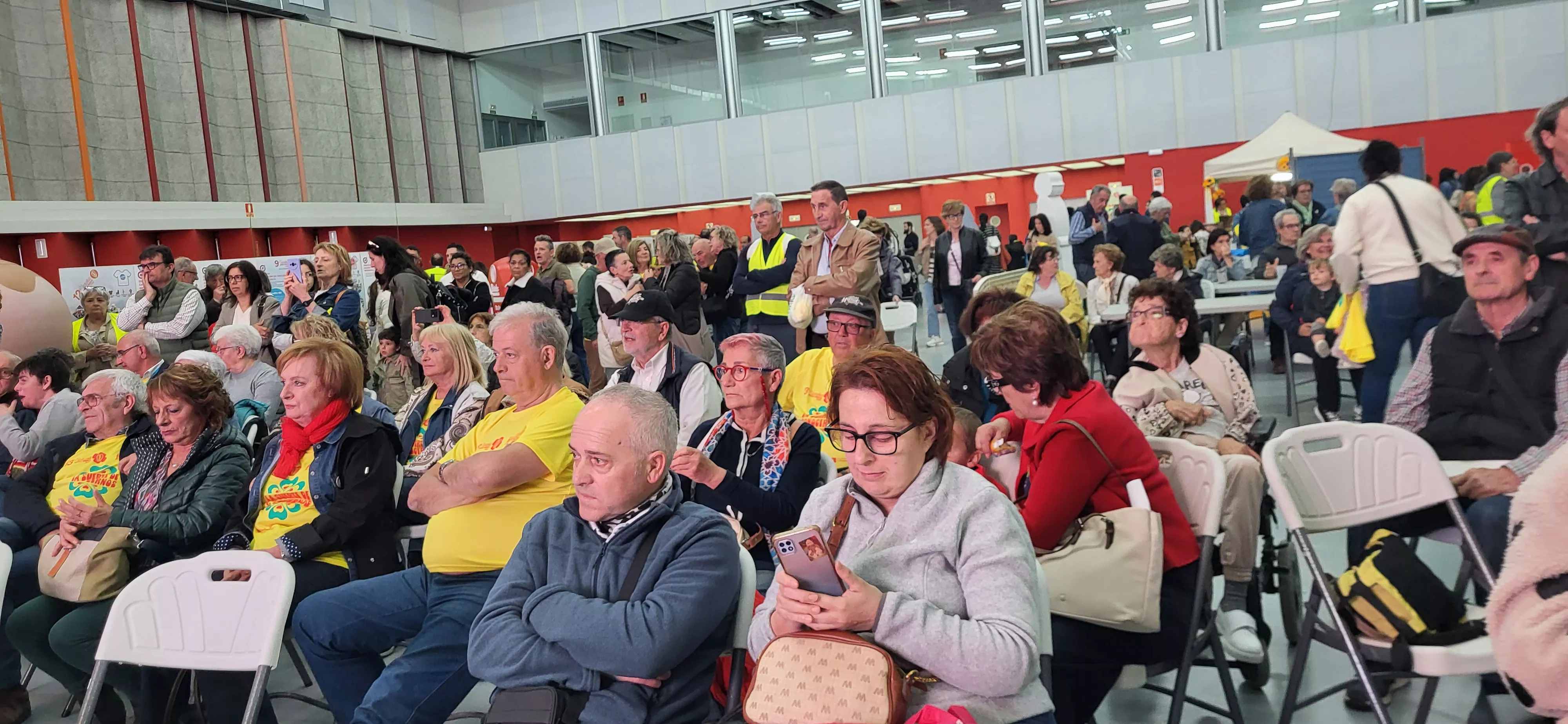 Pre-Marcha Aspace en el Palacio de Congresos de Huesca. Foto Mercedes Manterola