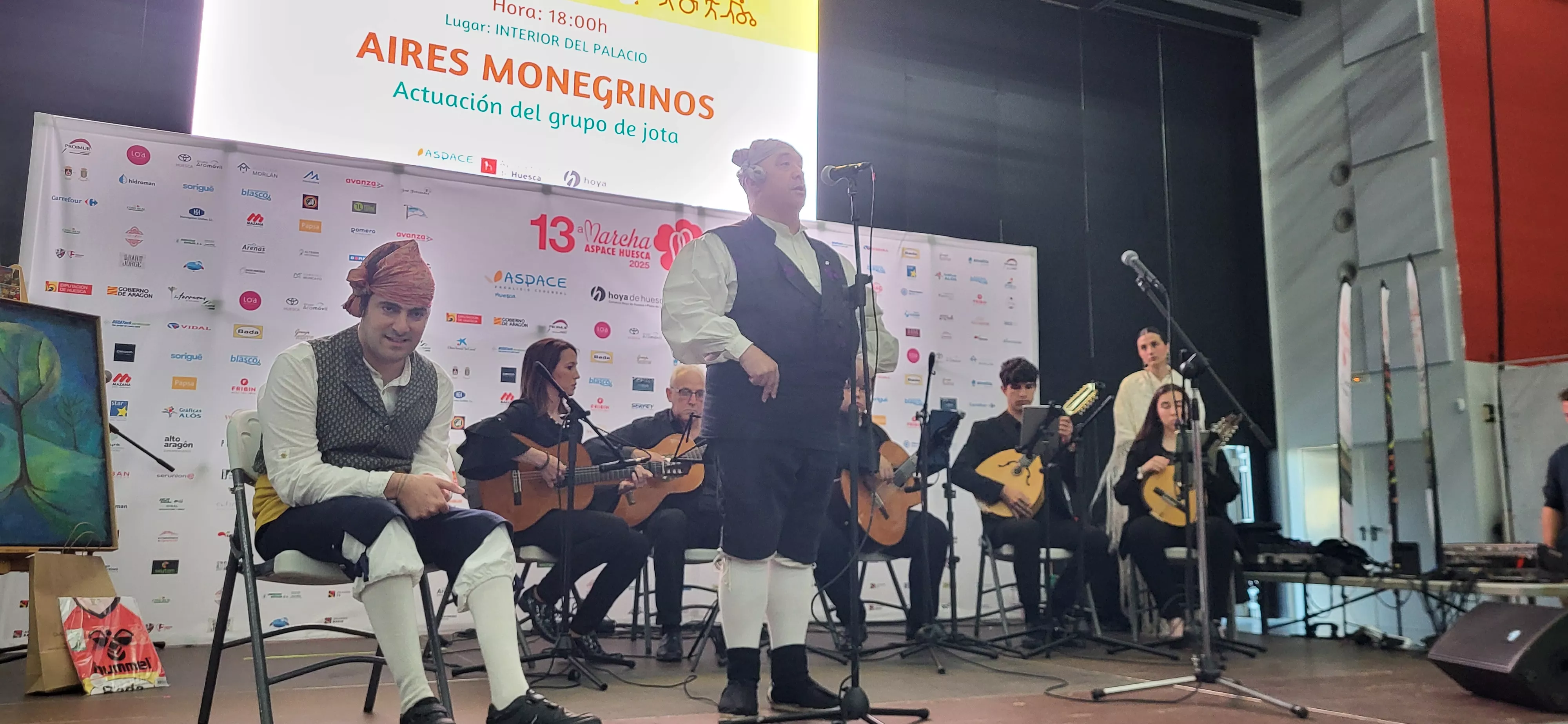Pre-Marcha Aspace en el Palacio de Congresos de Huesca. Foto Mercedes Manterola