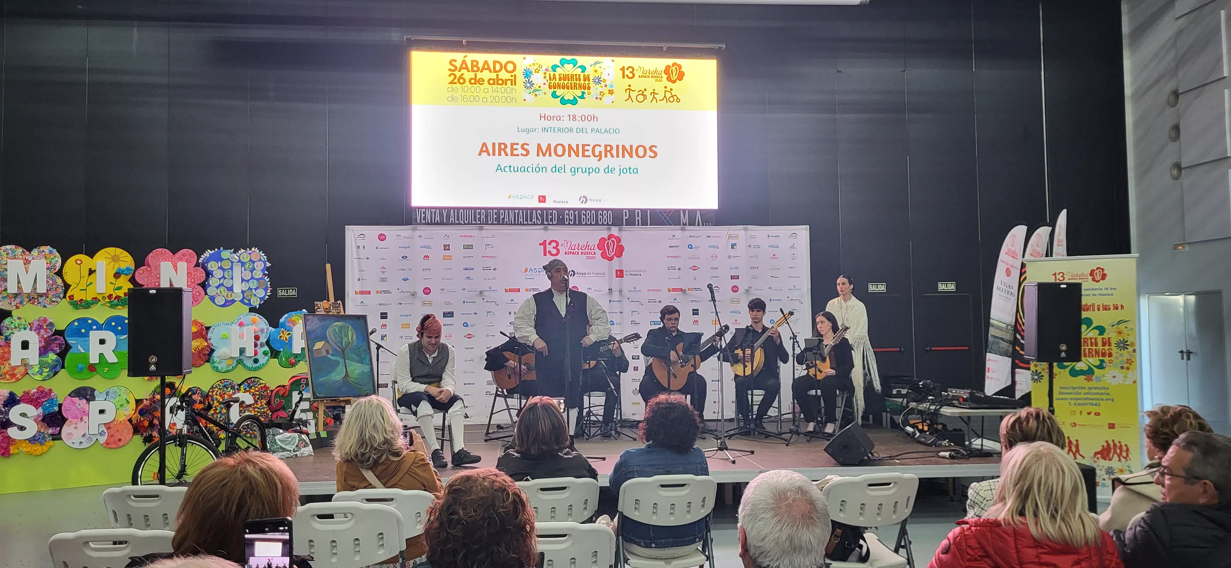 Pre-Marcha Aspace en el Palacio de Congresos de Huesca. Foto Mercedes Manterola