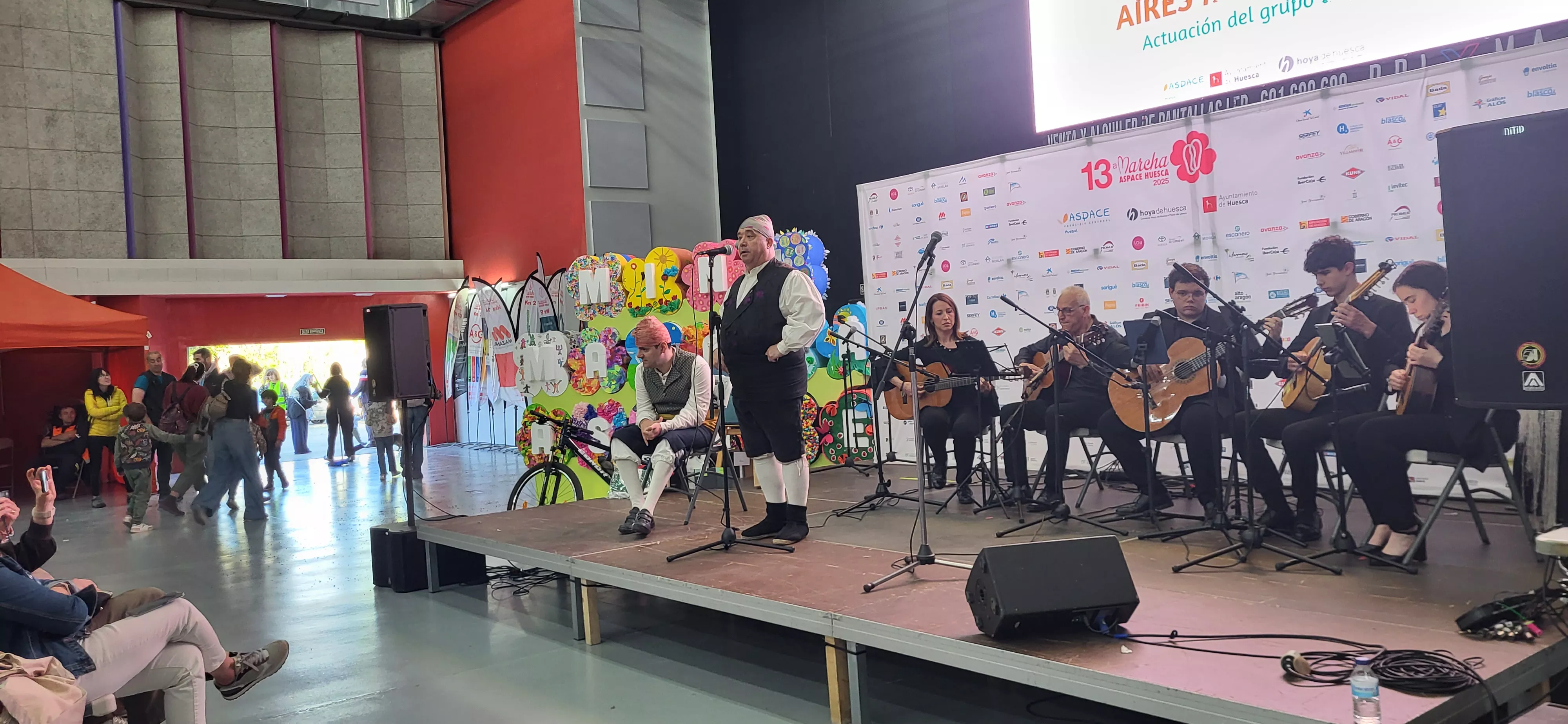 Pre-Marcha Aspace en el Palacio de Congresos de Huesca. Foto Mercedes Manterola