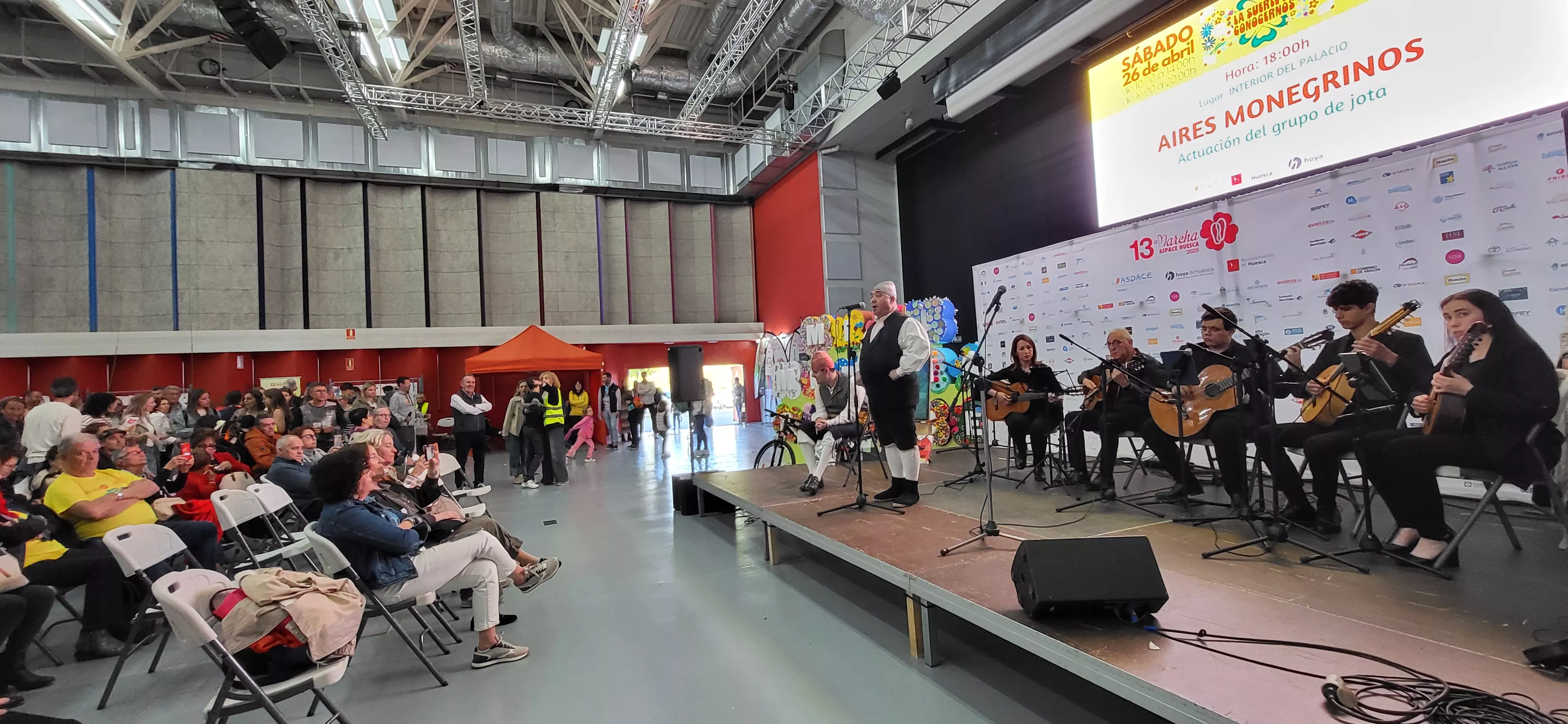Pre-Marcha Aspace en el Palacio de Congresos de Huesca. Foto Mercedes Manterola