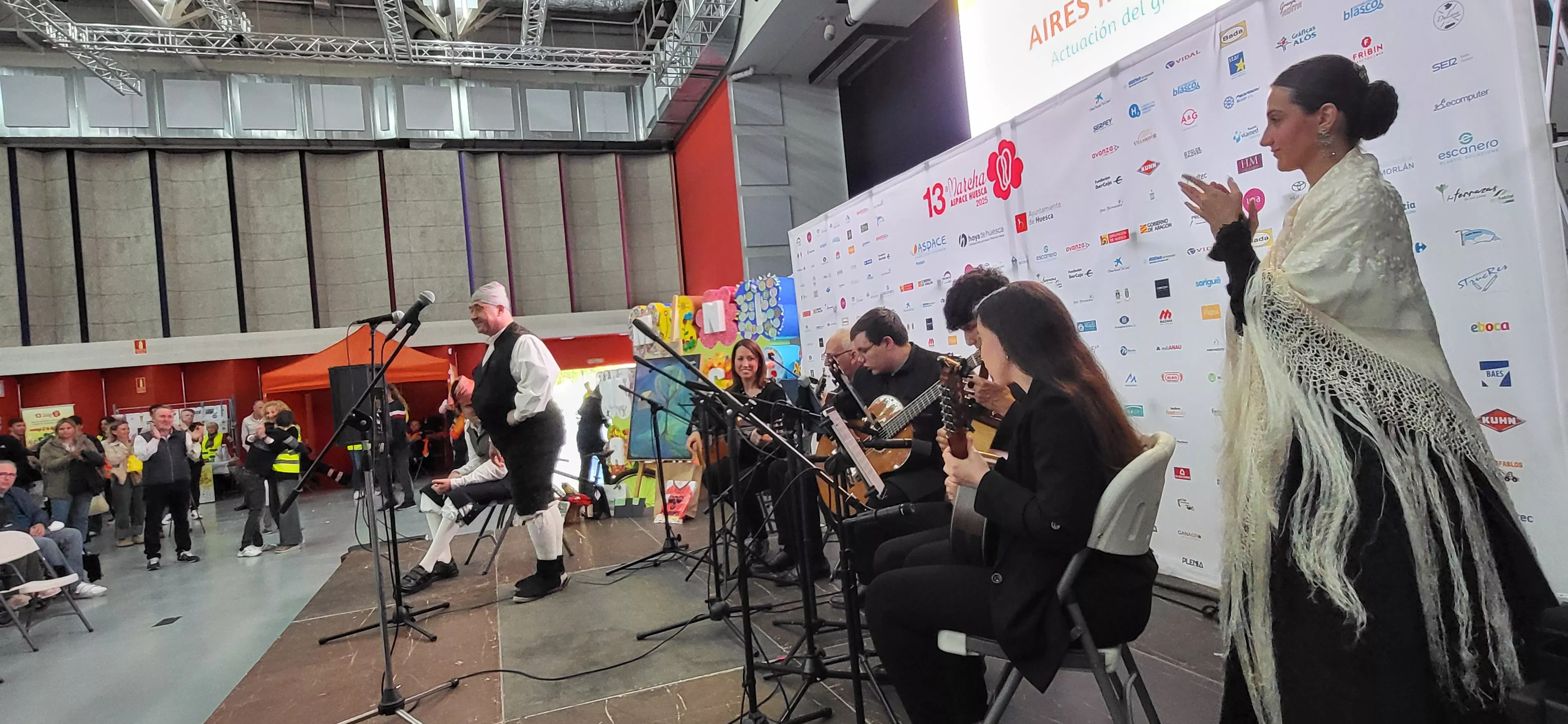 Pre-Marcha Aspace en el Palacio de Congresos de Huesca. Foto Mercedes Manterola