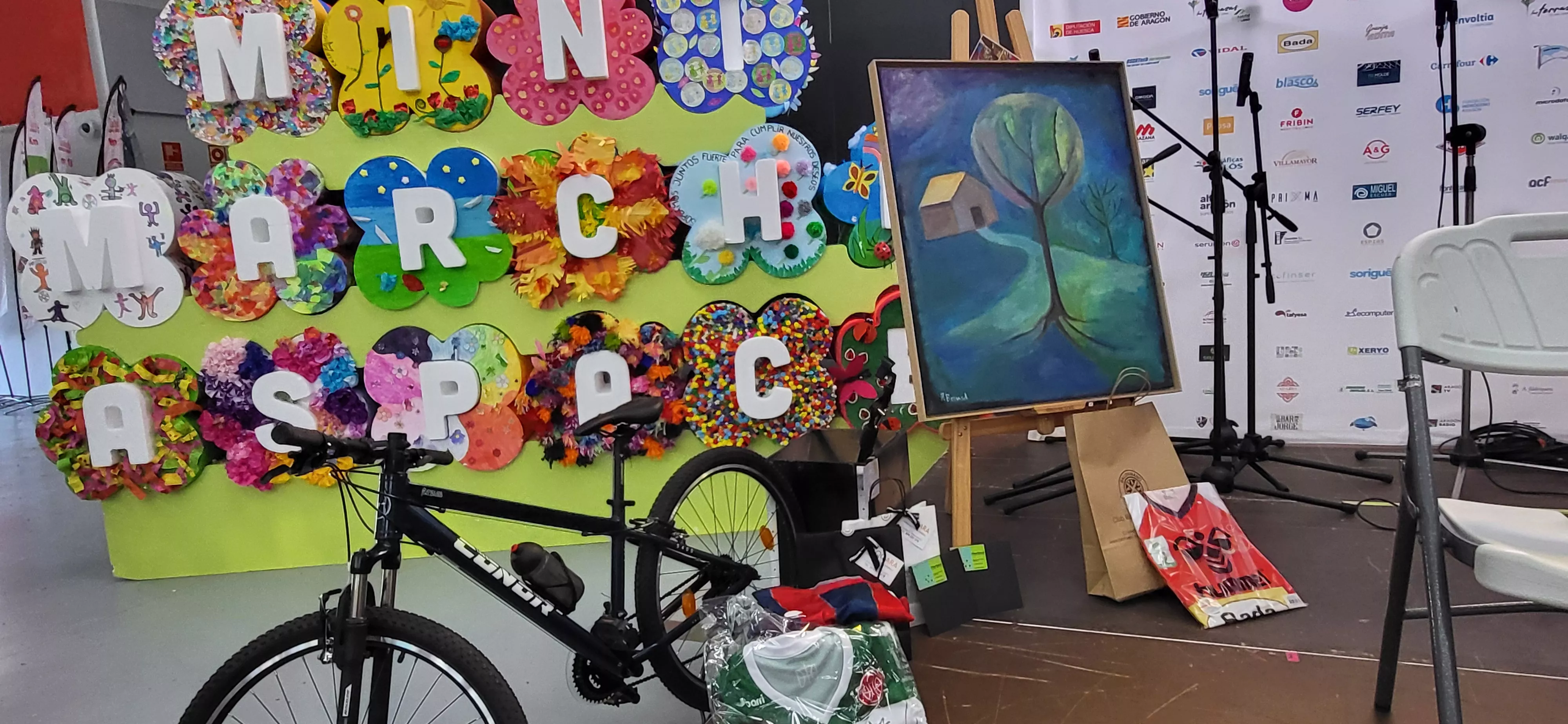 Pre-Marcha Aspace en el Palacio de Congresos de Huesca. Foto Mercedes Manterola