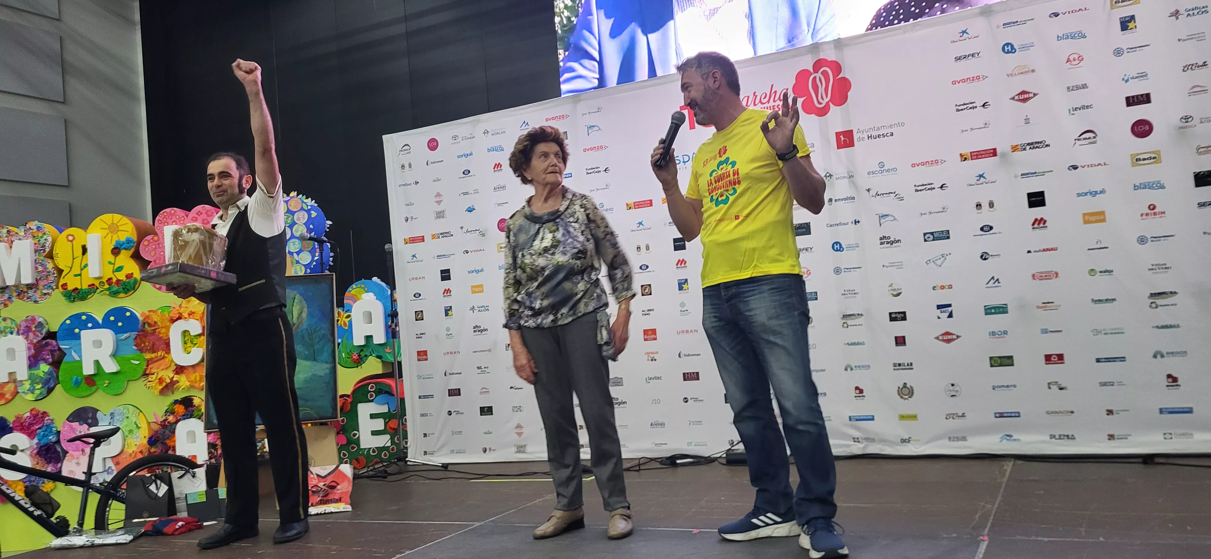 Pre-Marcha Aspace en el Palacio de Congresos de Huesca. Foto Mercedes Manterola