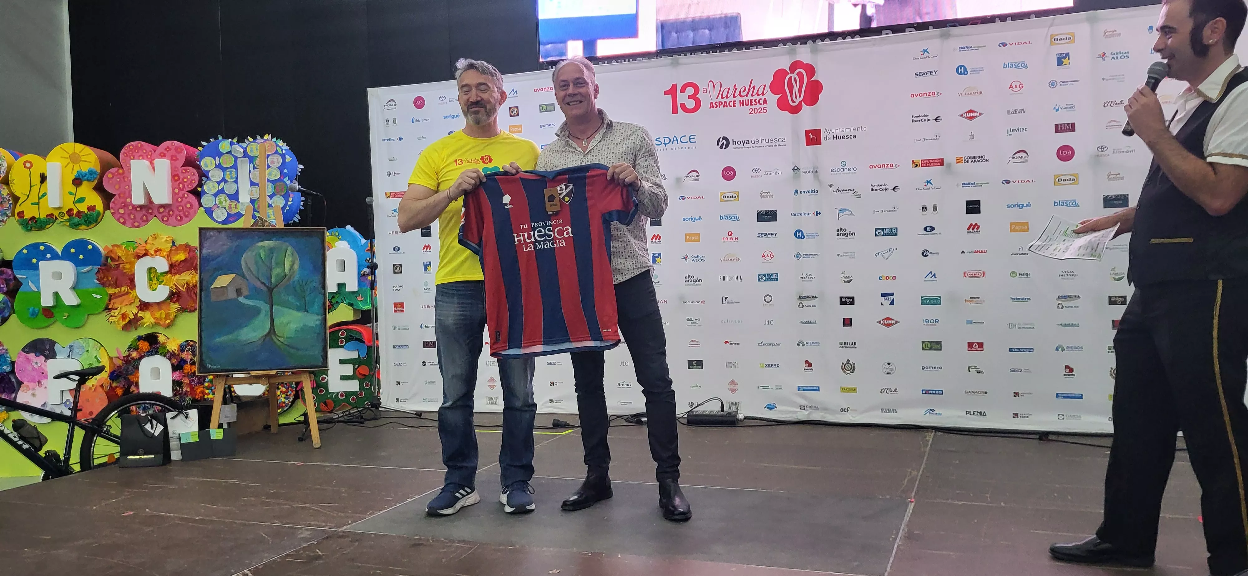 Pre-Marcha Aspace en el Palacio de Congresos de Huesca. Foto Mercedes Manterola