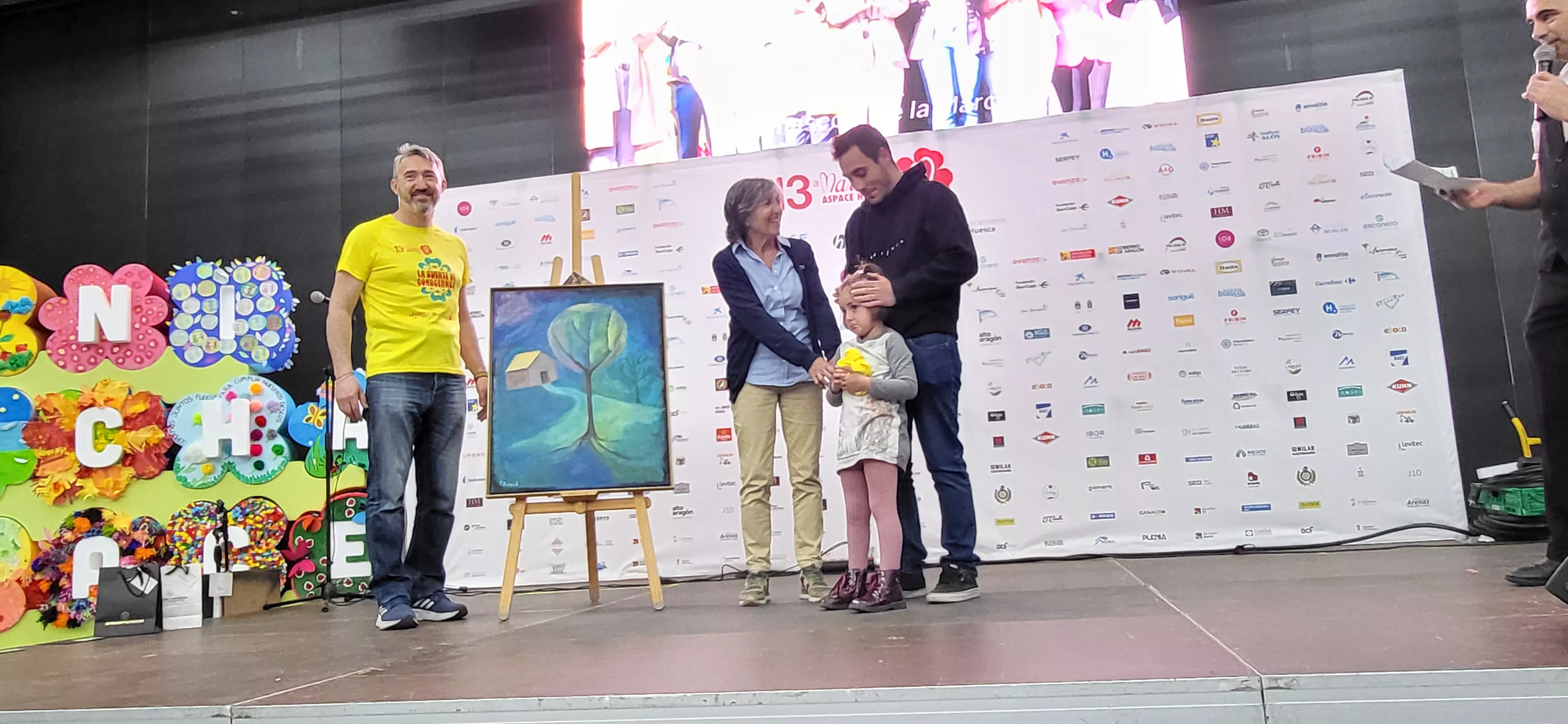 Pre-Marcha Aspace en el Palacio de Congresos de Huesca. Foto Mercedes Manterola