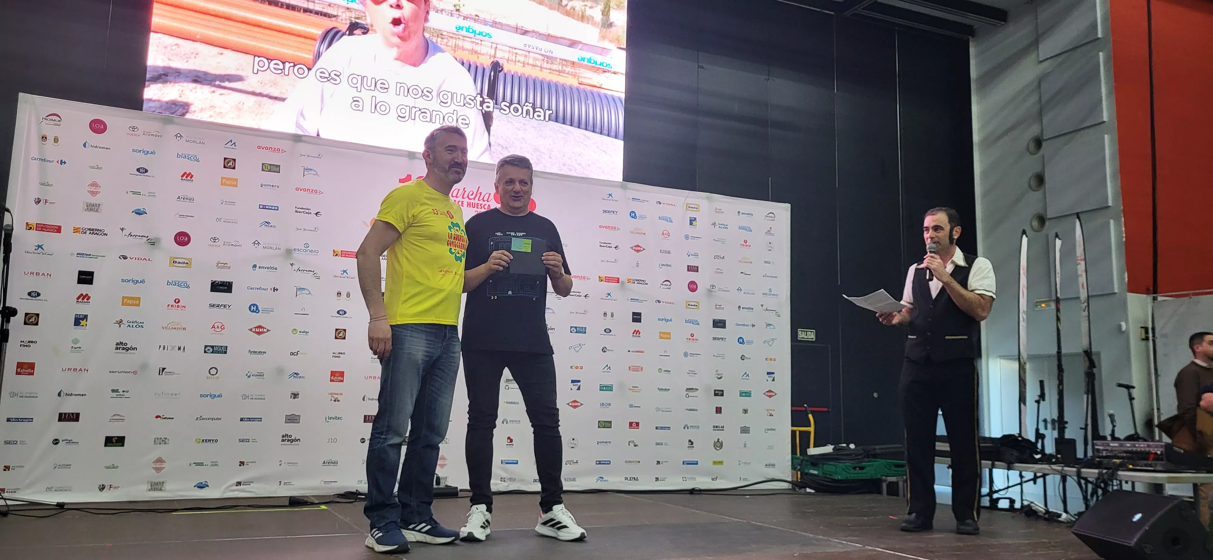 Pre-Marcha Aspace en el Palacio de Congresos de Huesca. Foto Mercedes Manterola