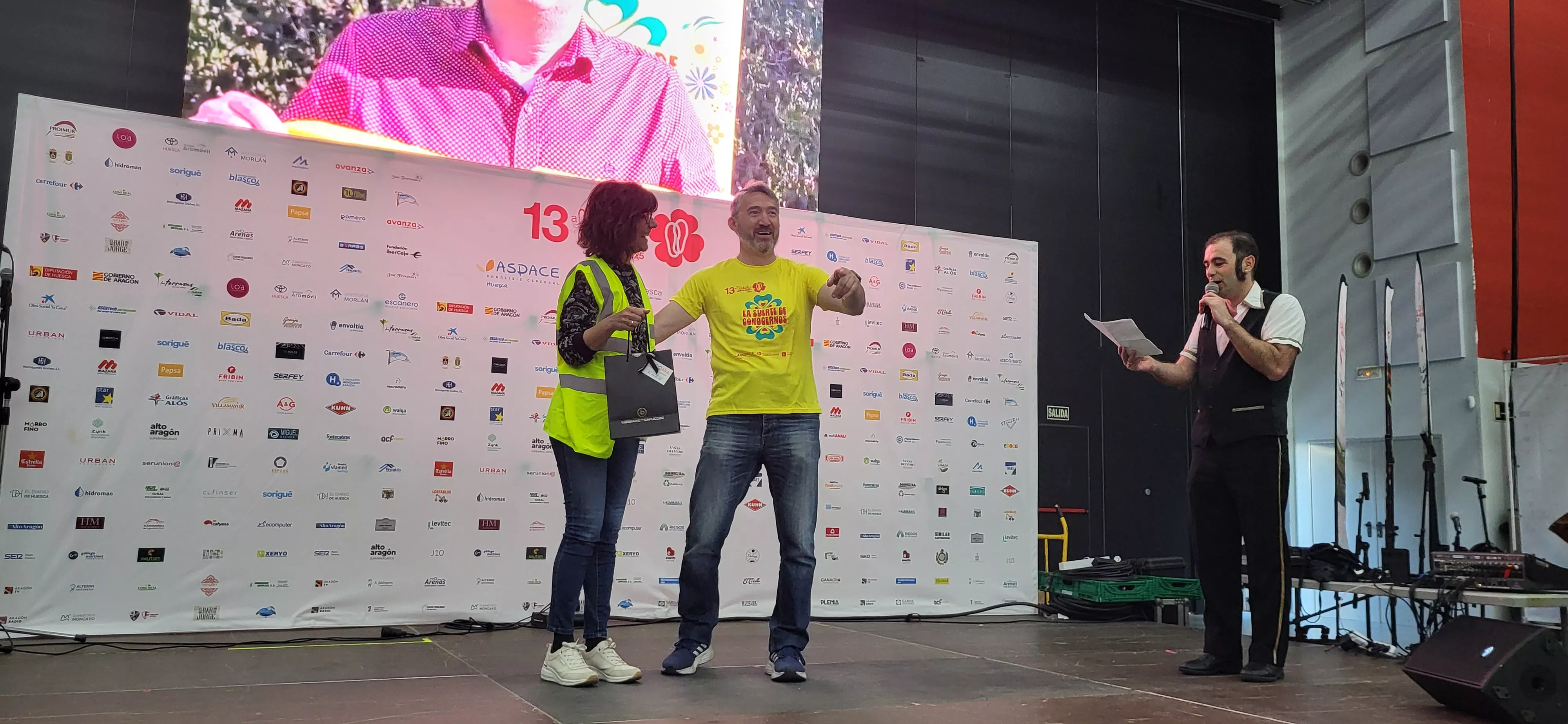 Pre-Marcha Aspace en el Palacio de Congresos de Huesca. Foto Mercedes Manterola