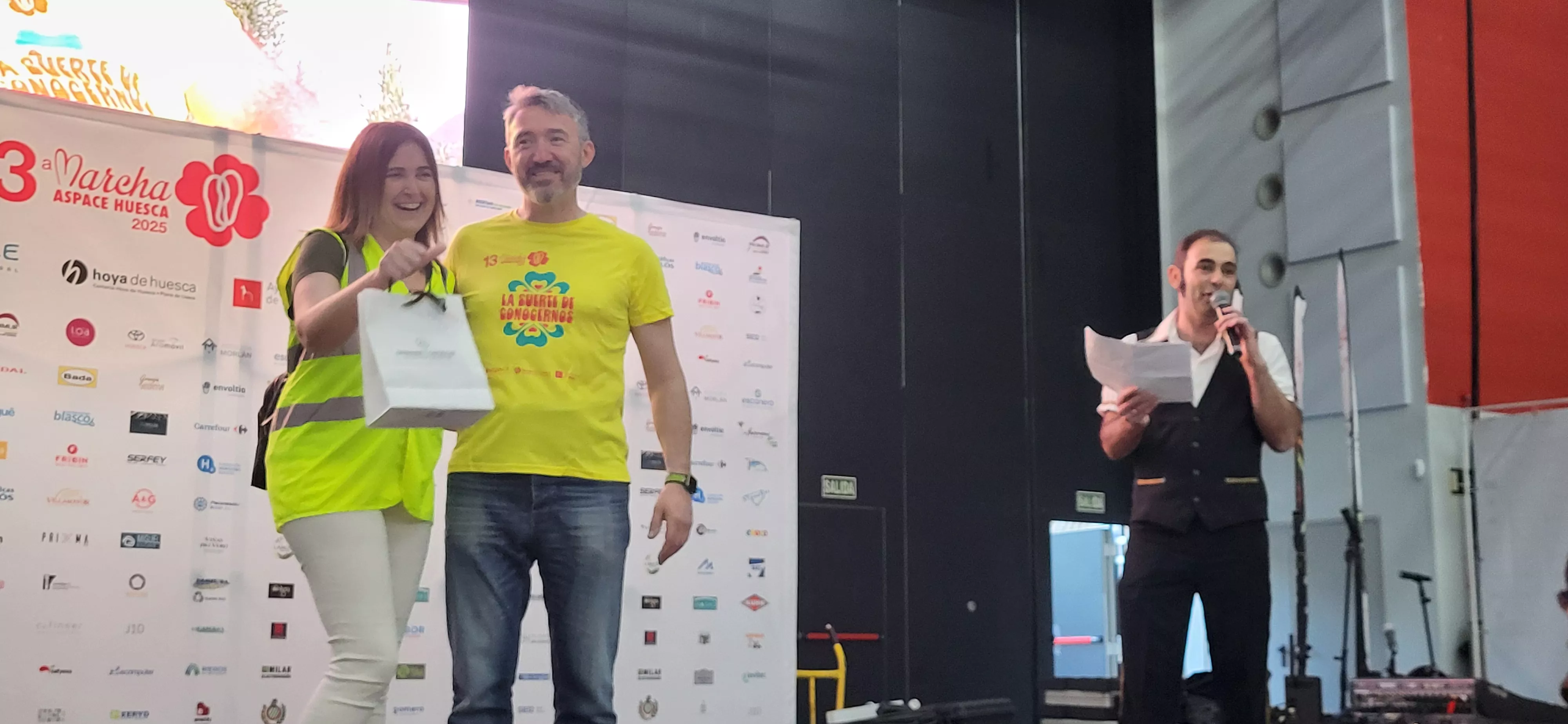 Pre-Marcha Aspace en el Palacio de Congresos de Huesca. Foto Mercedes Manterola