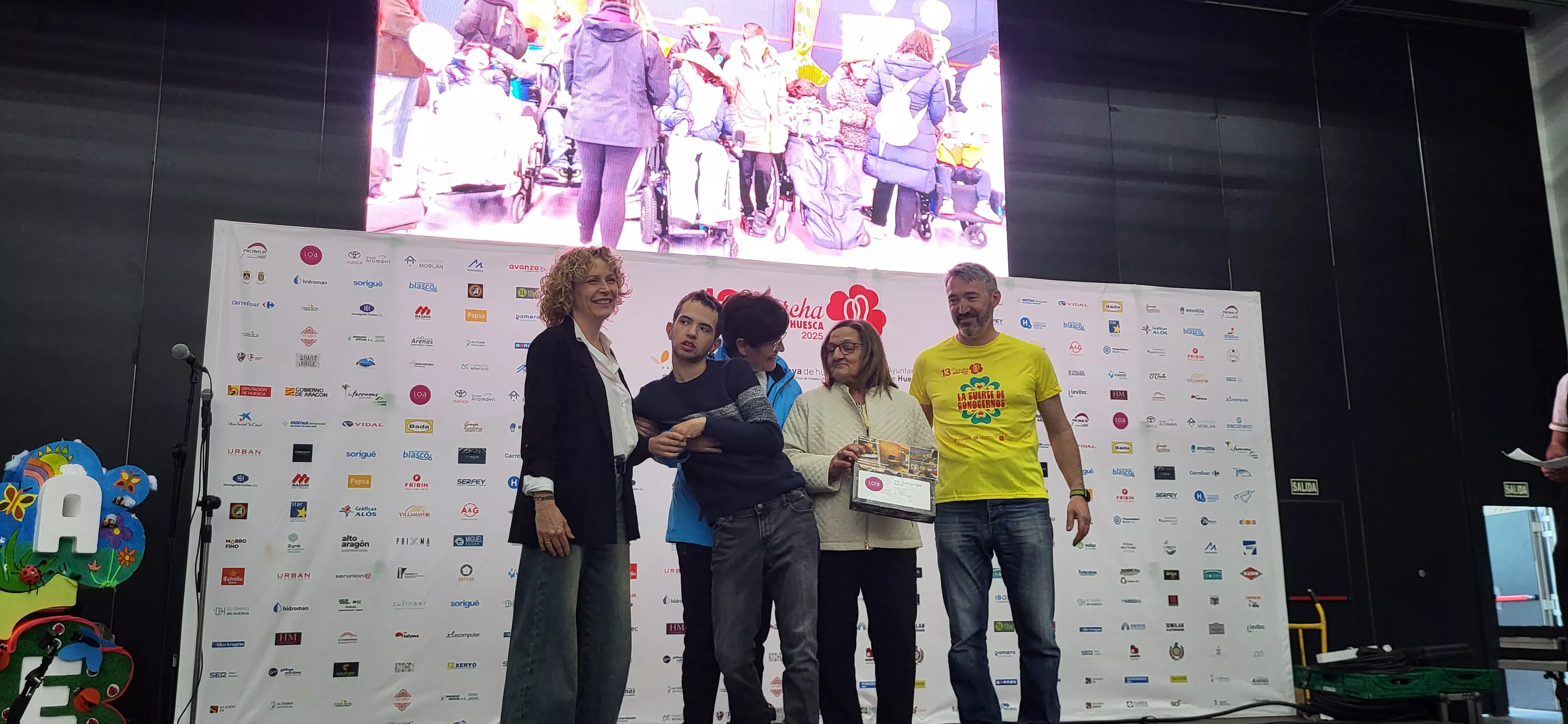 Pre-Marcha Aspace en el Palacio de Congresos de Huesca. Foto Mercedes Manterola