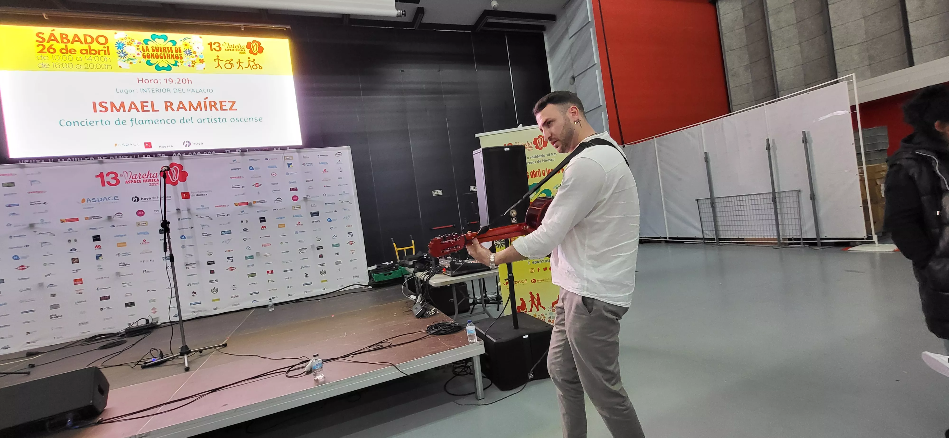Pre-Marcha Aspace en el Palacio de Congresos de Huesca. Foto Mercedes Manterola