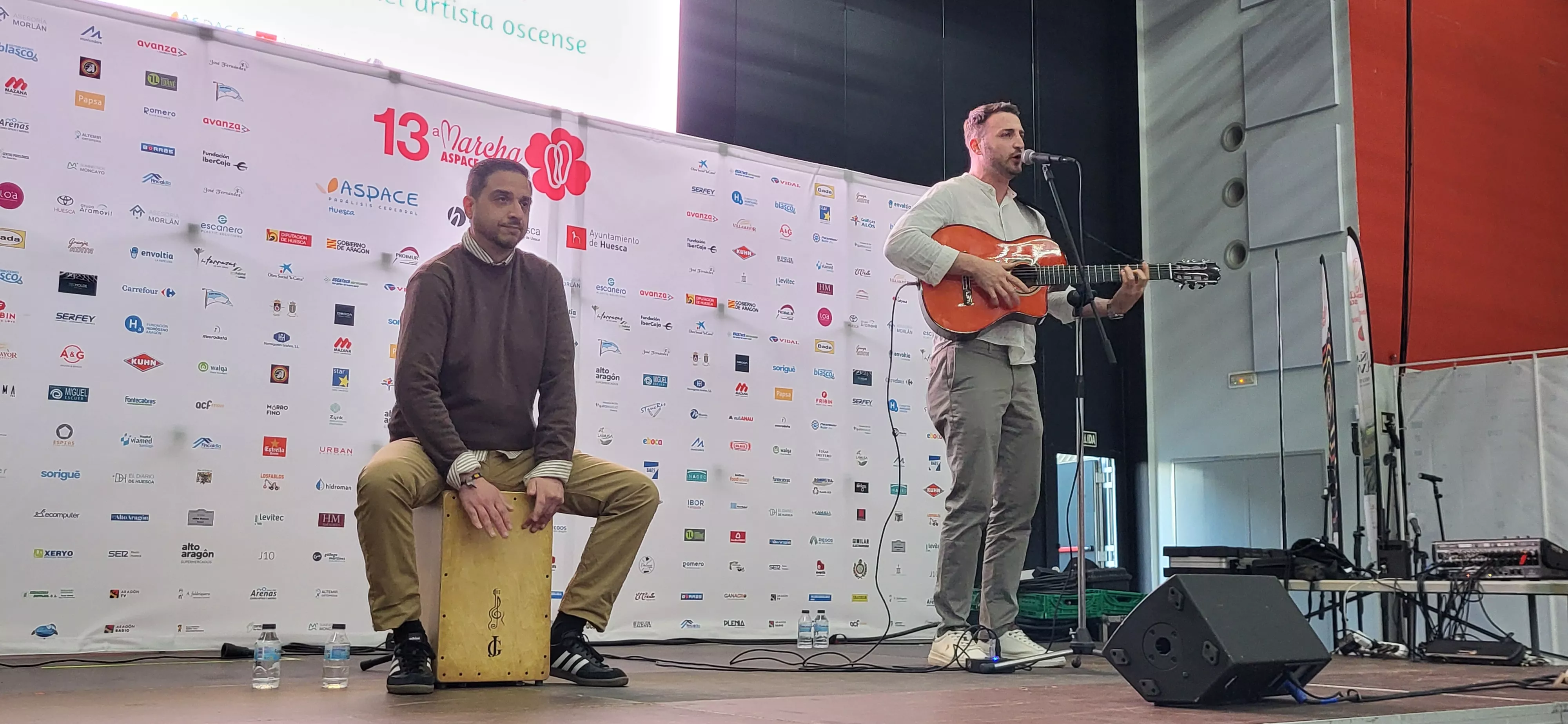 Pre-Marcha Aspace en el Palacio de Congresos de Huesca. Foto Mercedes Manterola