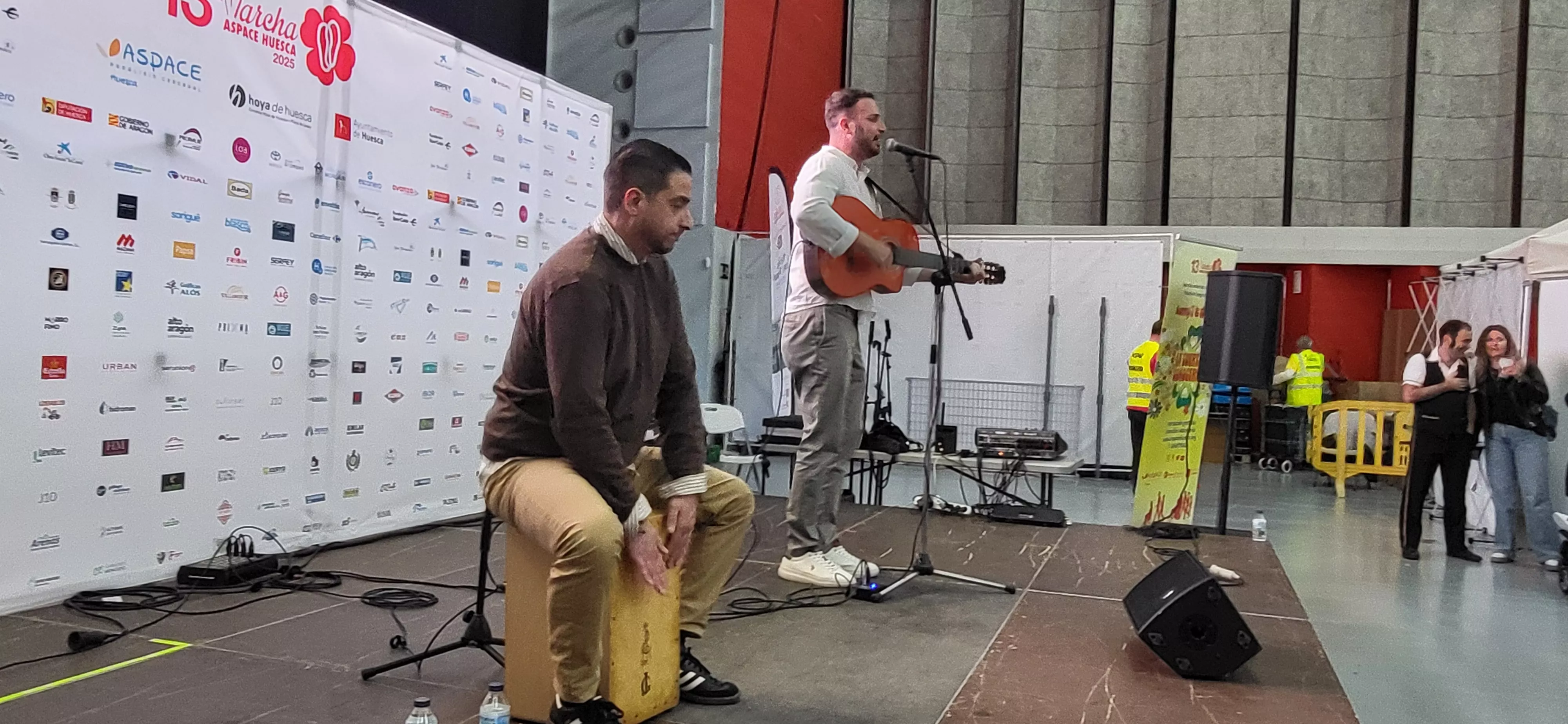 Pre-Marcha Aspace en el Palacio de Congresos de Huesca. Foto Mercedes Manterola