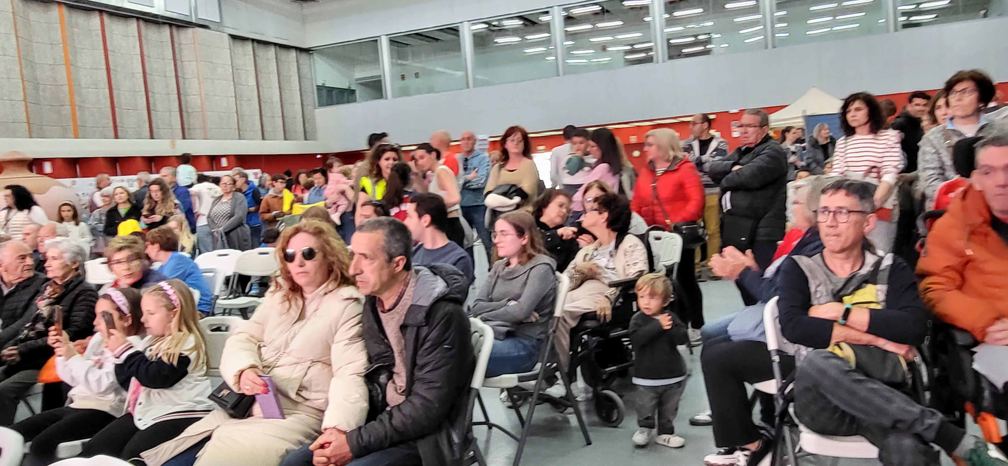 Pre-Marcha Aspace en el Palacio de Congresos de Huesca. Foto Mercedes Manterola