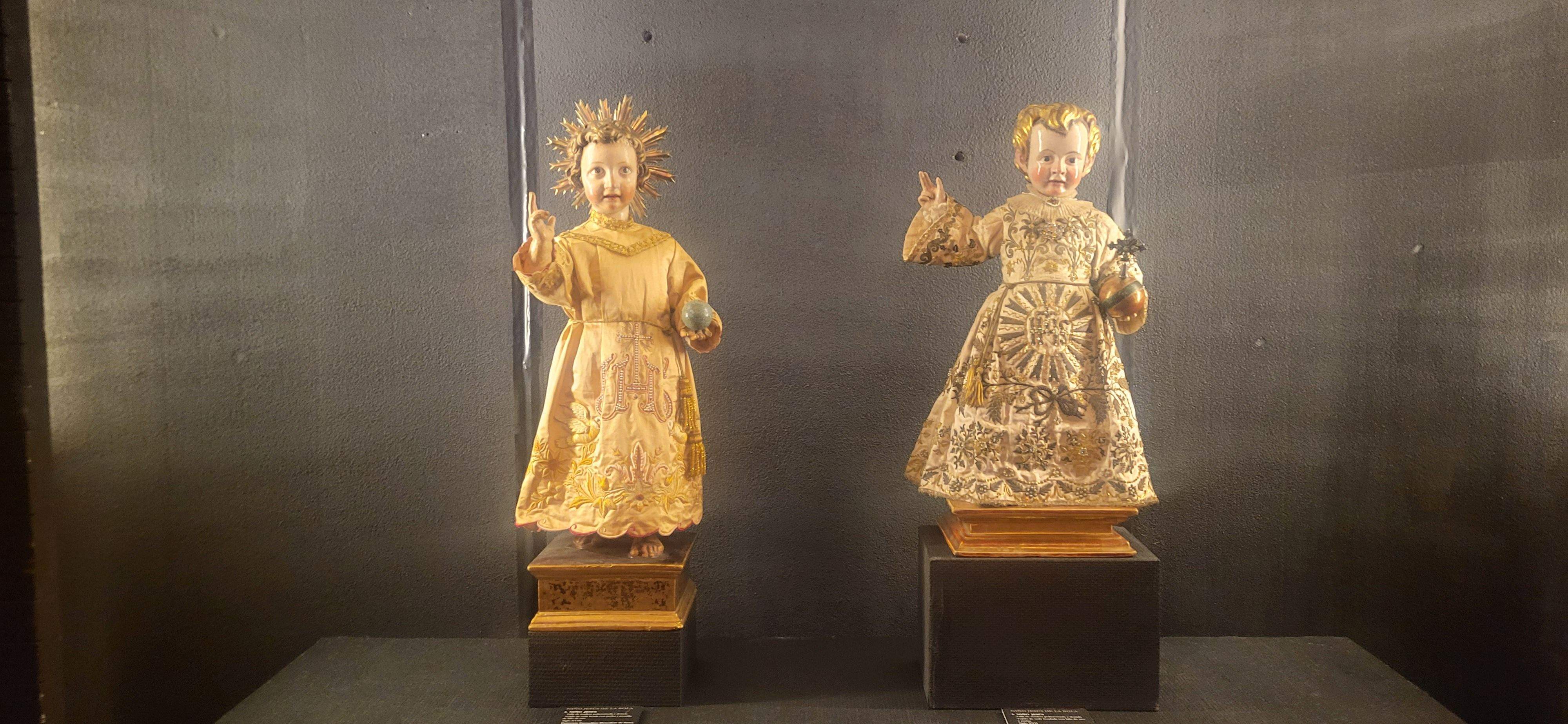 Imágenes de la exposición de tallas del Niño Jesús Un mozardet como un sol”. Foto Myriam Martínez 