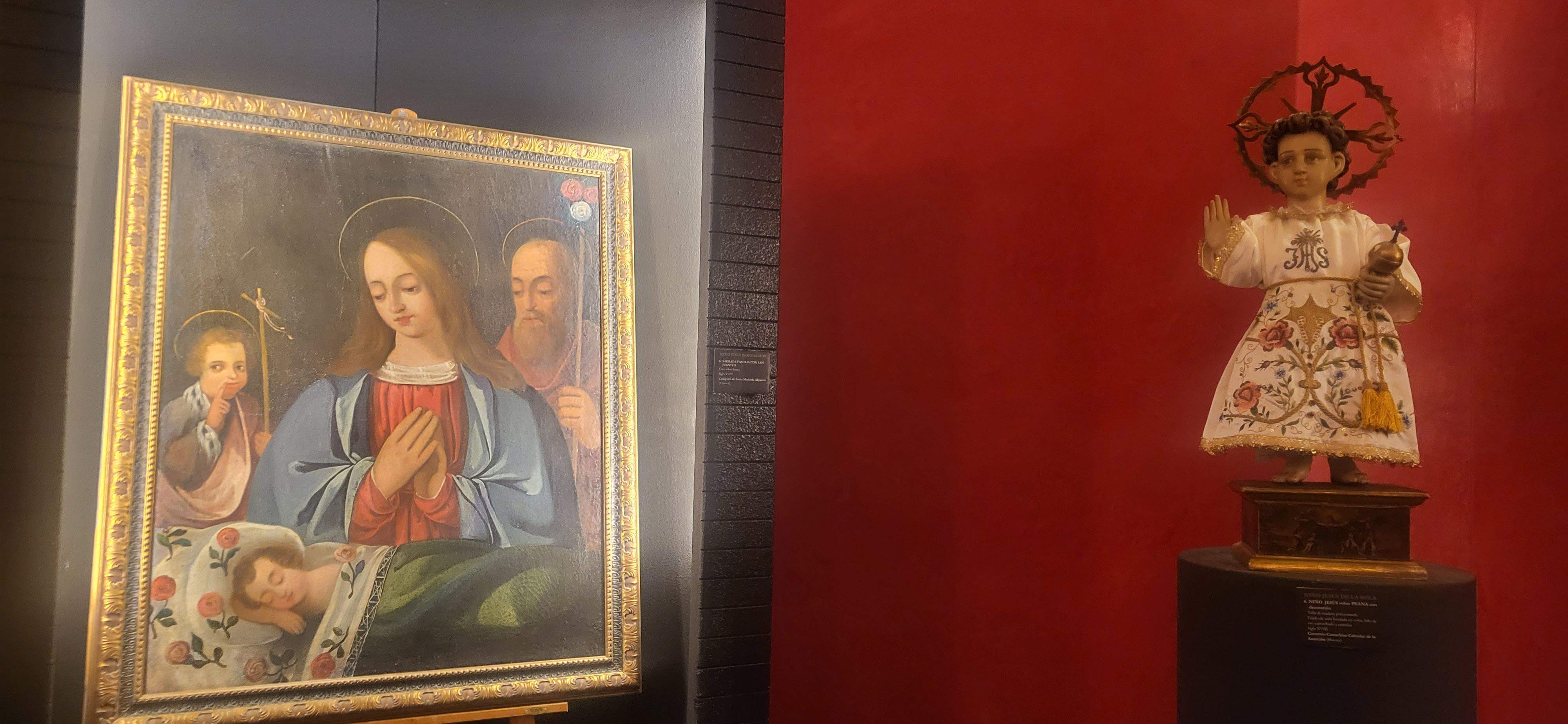 Imágenes de la exposición de tallas del Niño Jesús Un mozardet como un sol”. Foto Myriam Martínez 